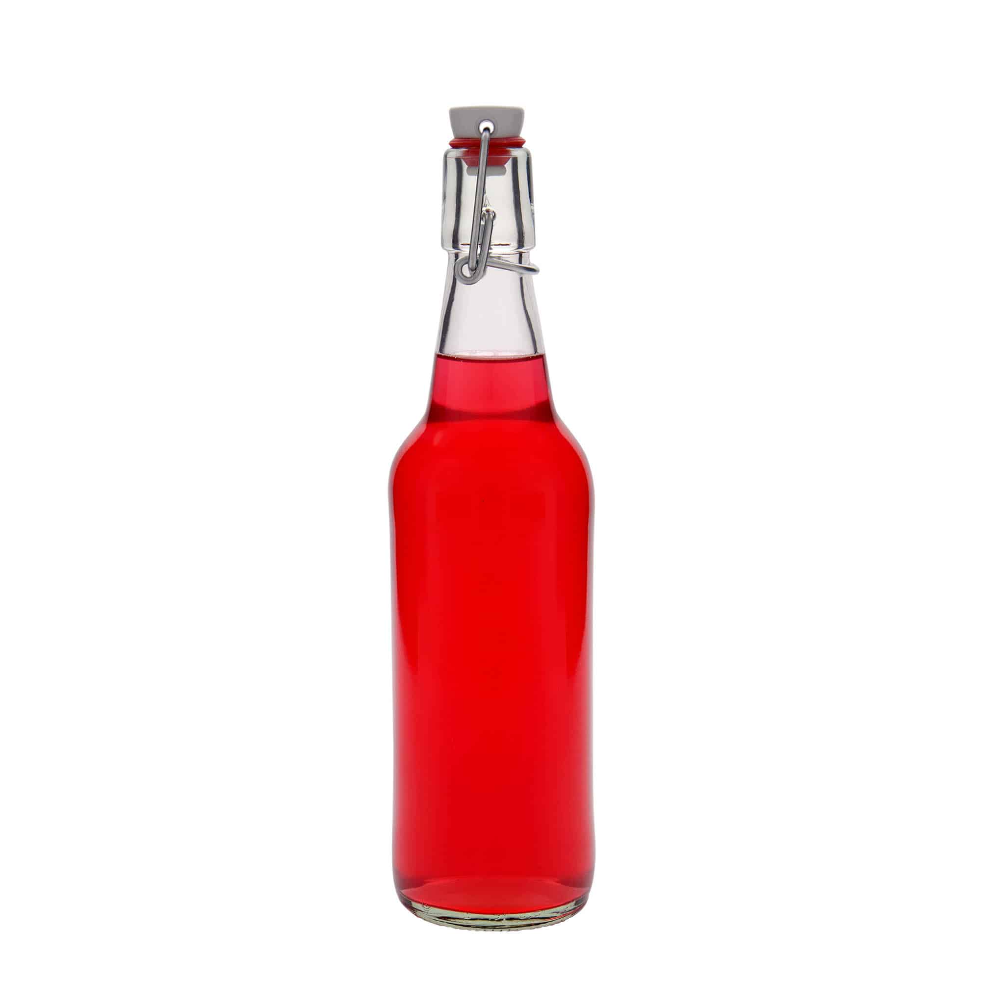 Botella de cerveza de 500 ml, vidrio, boca: cierre de palanca
