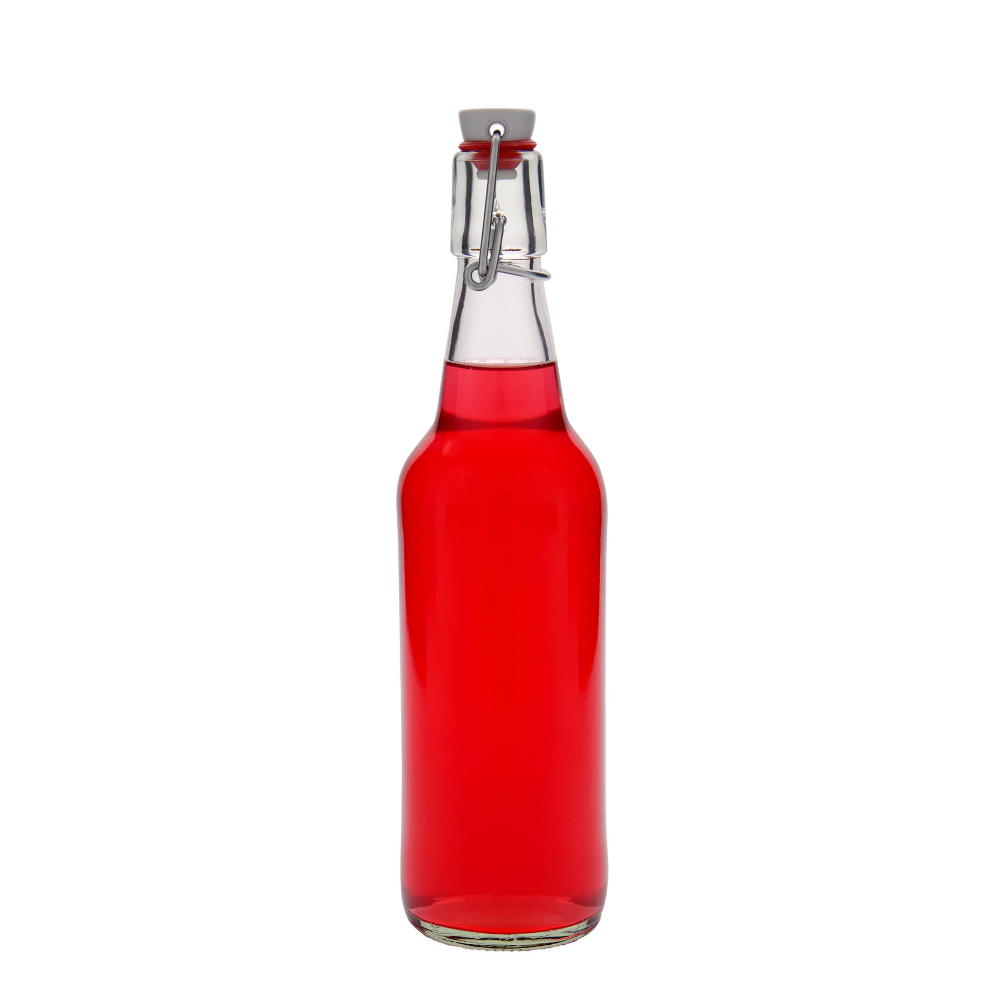 Botella de cerveza de 500 ml, vidrio, boca: cierre de palanca