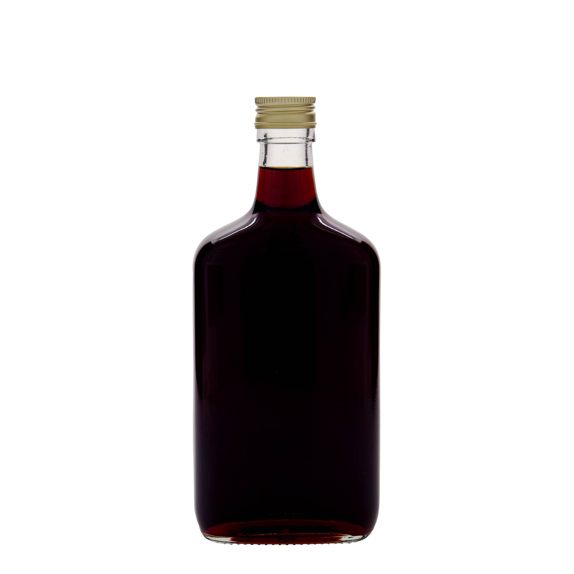 Botella de vidrio de 700 ml «Amaretto», rectangular, boca: PP 31,5