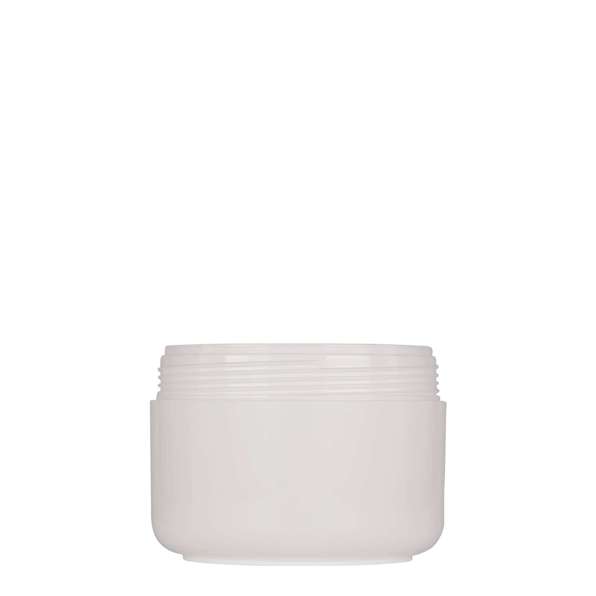 Bote de plástico 'Bianca' de 200 ml, PP, blanco, boca: tapón de rosca Bote de plástico 'Bianca' de 200 ml, PP, blanco, boca: tapón de rosca