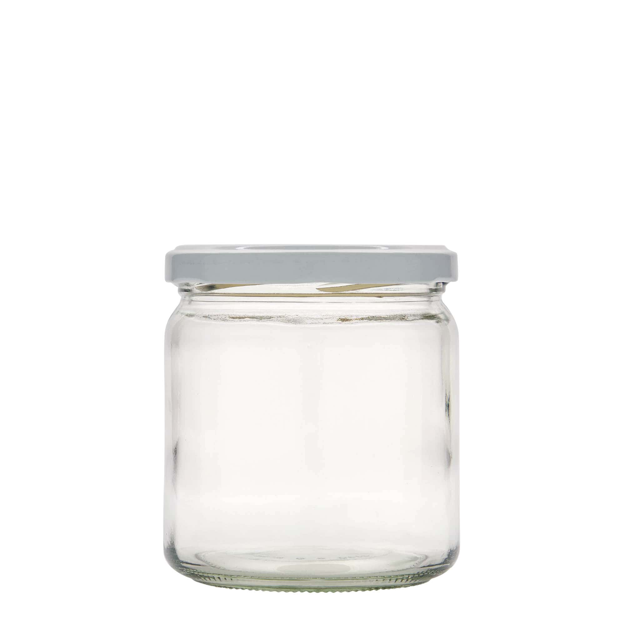 Tarro redondo de 408 ml, boca: Twist-Off (TO 82)