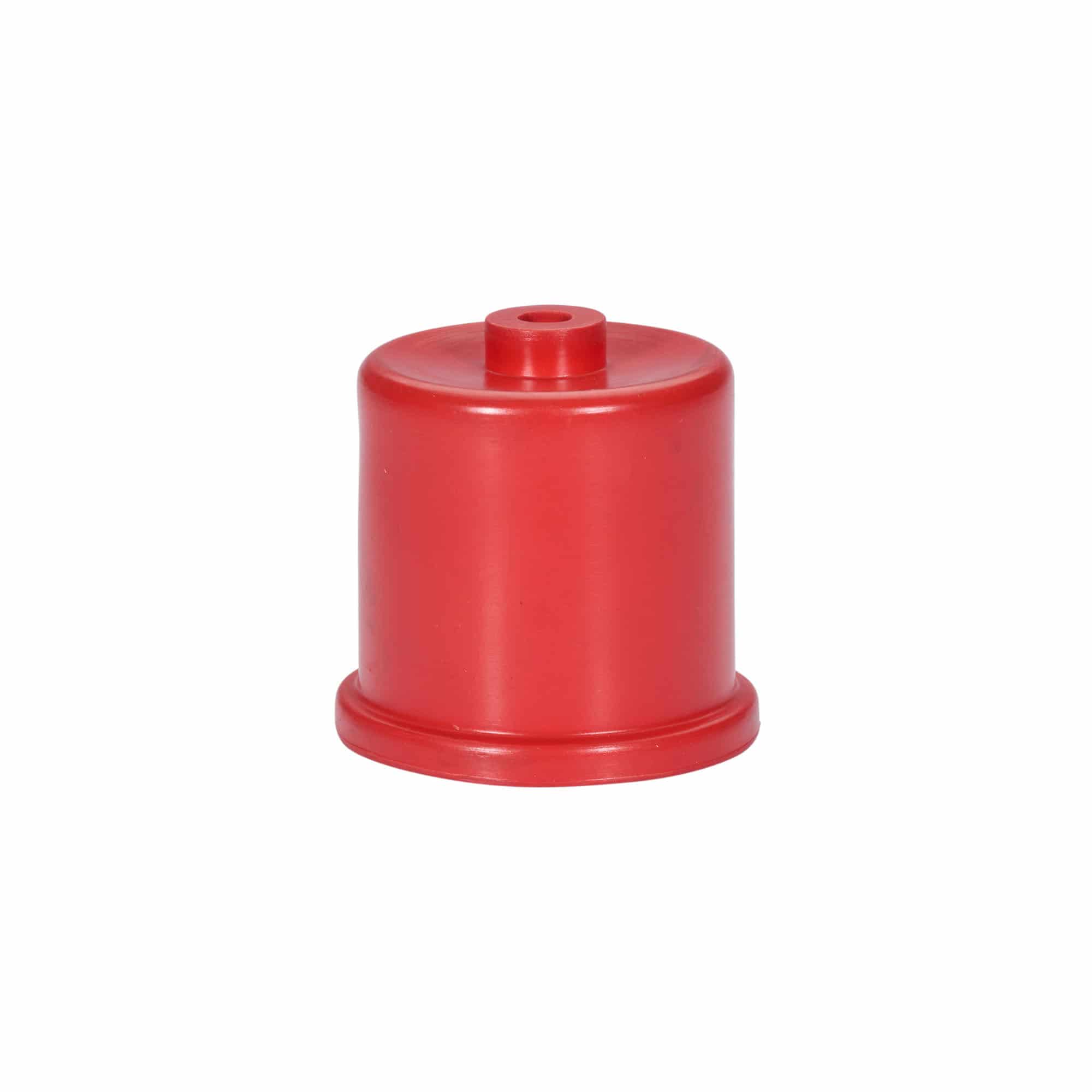 Tapón de fermentación tipo 4a, goma, rojo