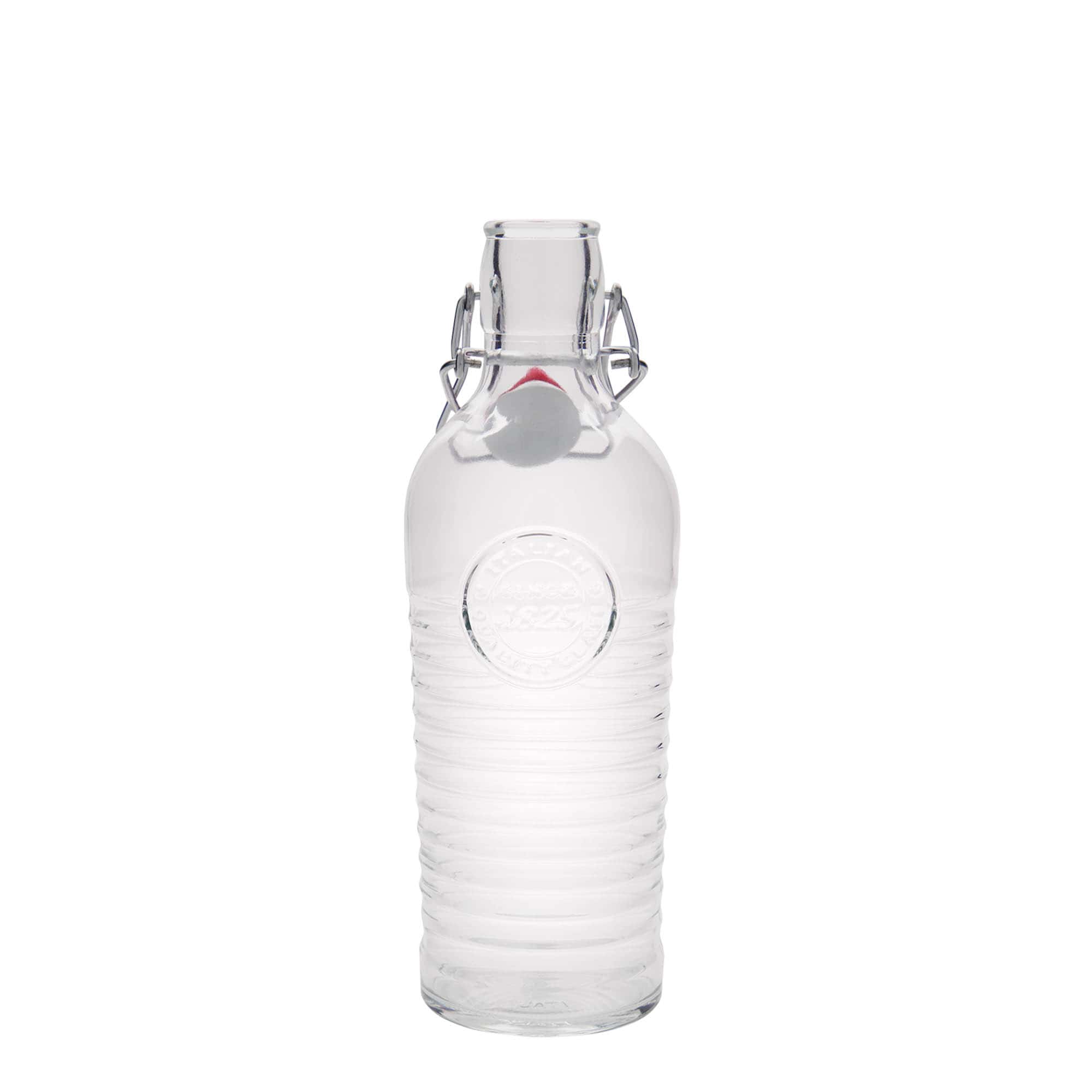 Botella de vidrio de 750 ml 'Officina 1825', boca: cierre de palanca Botella de vidrio de 750 ml 'Officina 1825', boca: cierre de palanca