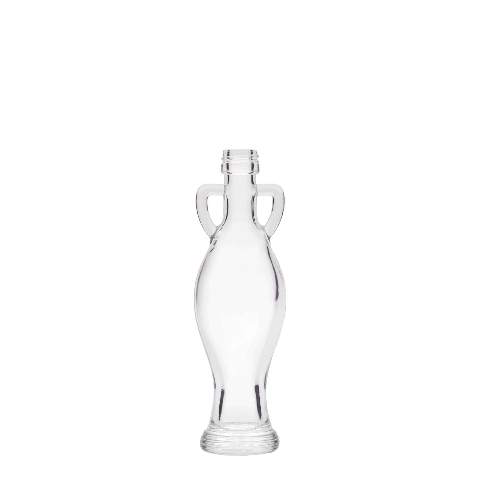 Botella de vidrio 'Amphore' de 40 ml, boca: PP 18 Botella de vidrio 'Amphore' de 40 ml, boca: PP 18