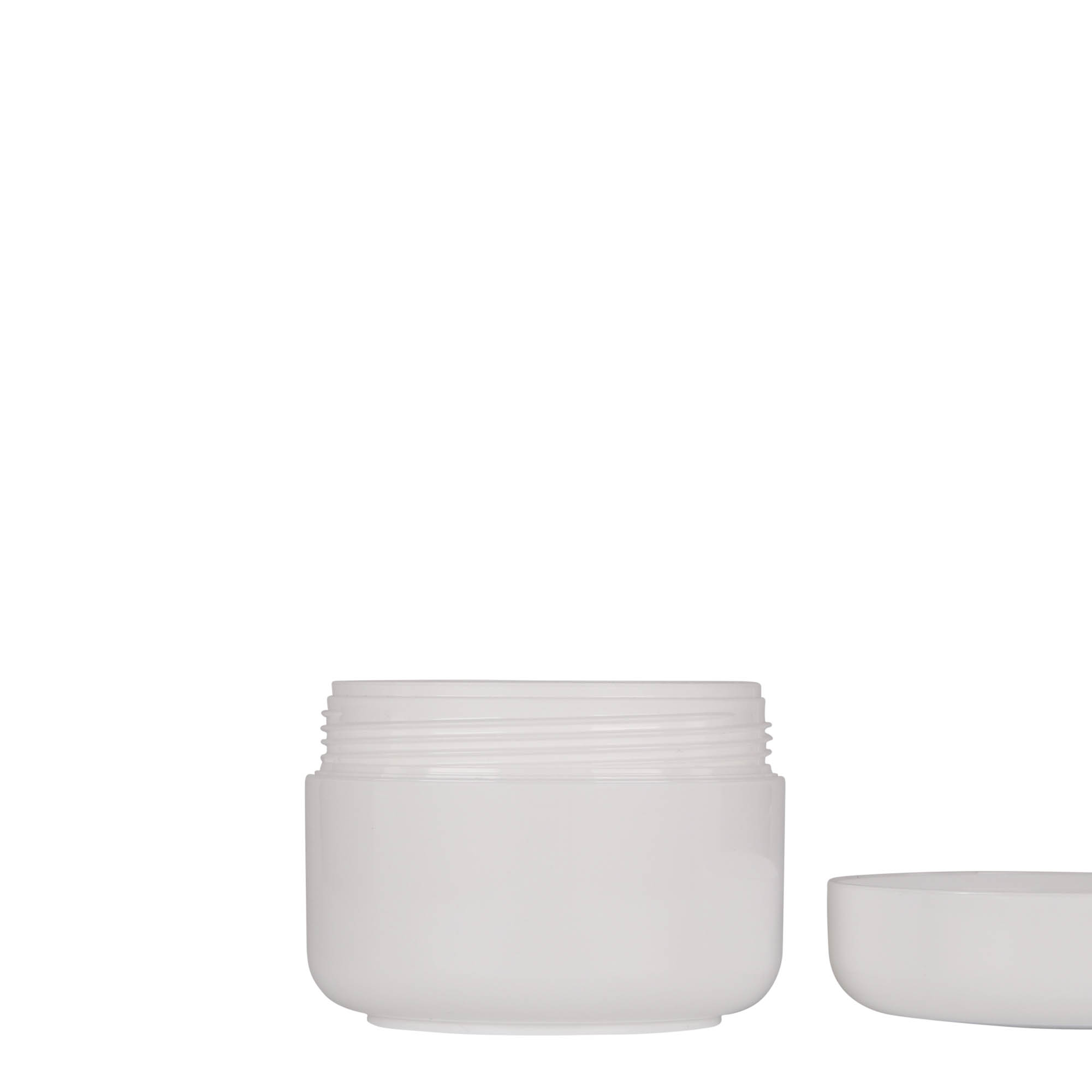 150 ml bote de plástico 'Bianca', PP, blanco, boca: cierre de rosca 150 ml bote de plástico 'Bianca', PP, blanco, boca: cierre de rosca