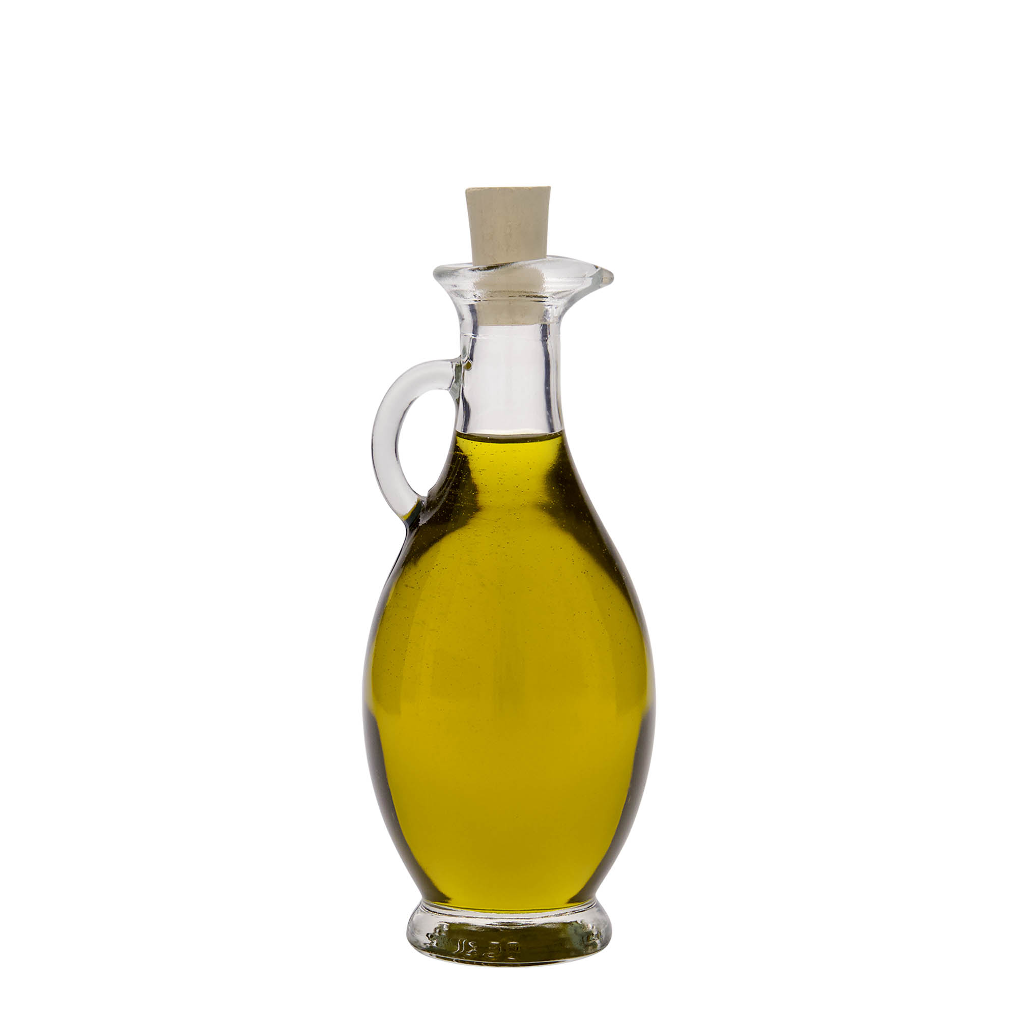 Botella de vinagre/aceite 'Egizia' de 250 ml, boca: corcho