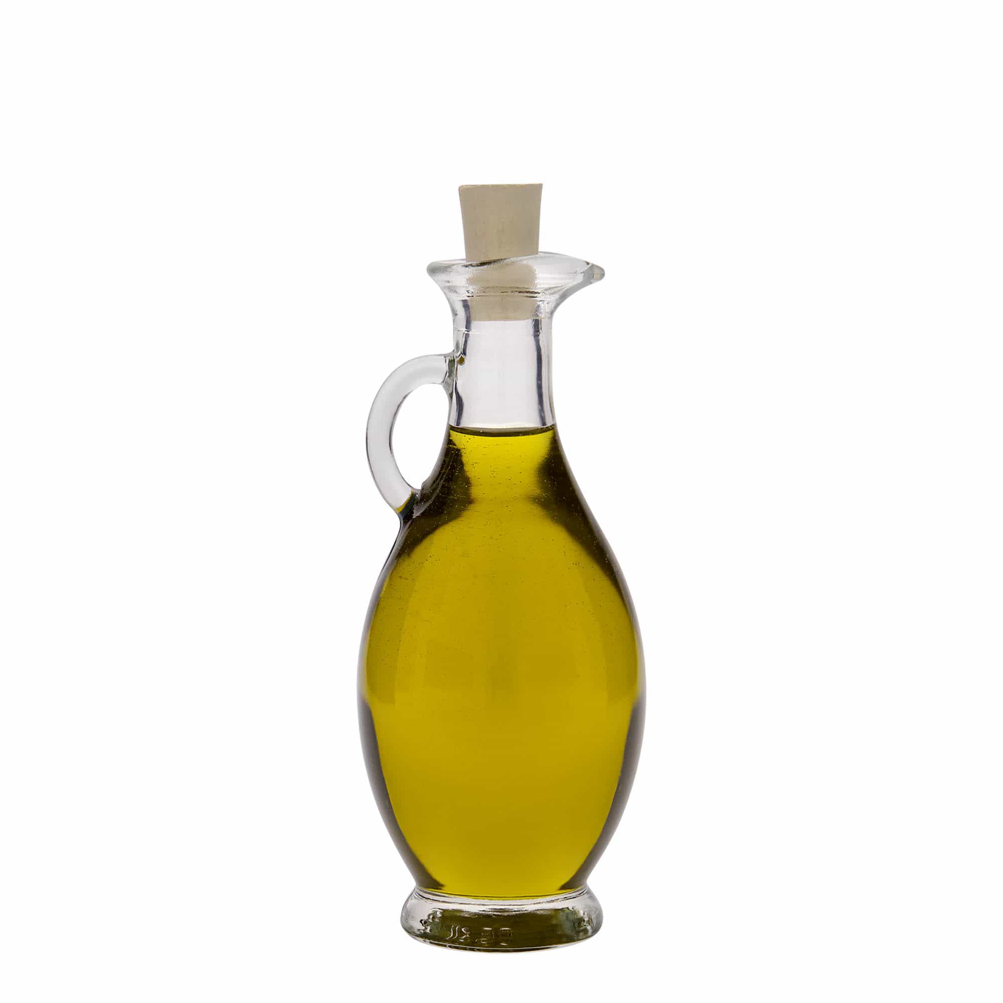Botella de vinagre/aceite 'Egizia' de 250 ml, boca: corcho