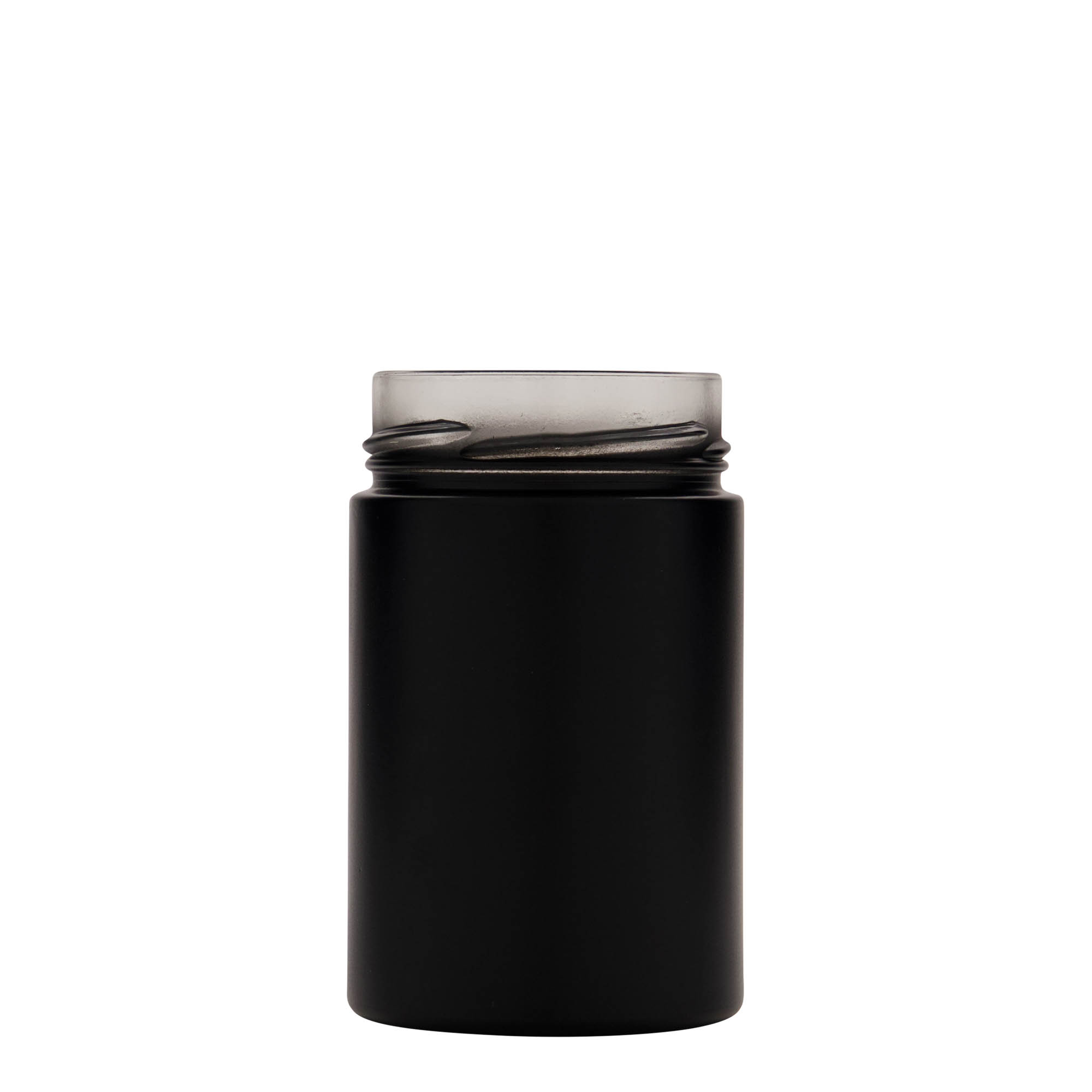 327 ml Vaso redondo 'Aurora', negro, boca: Deep-Twist-Off (DTO 66) 327 ml Vaso redondo 'Aurora', negro, boca: Deep-Twist-Off (DTO 66)