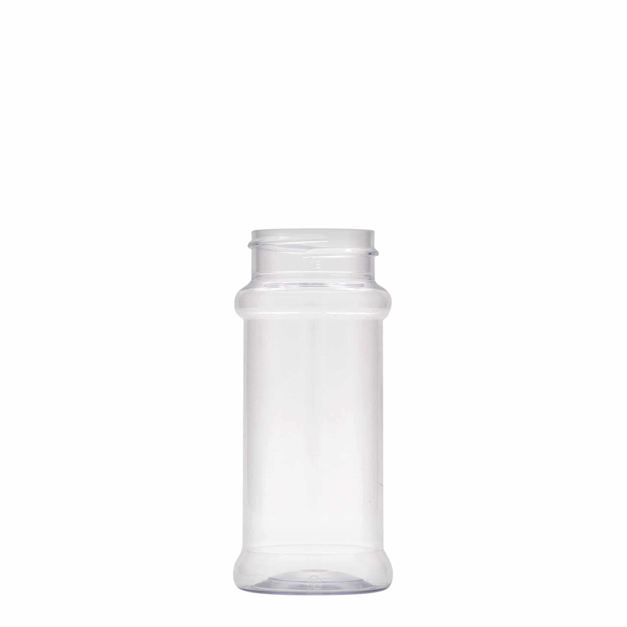 Bote de especias de PET de 100 ml, plástico, boca: GPI 38/400 Bote de especias de PET de 100 ml, plástico, boca: GPI 38/400