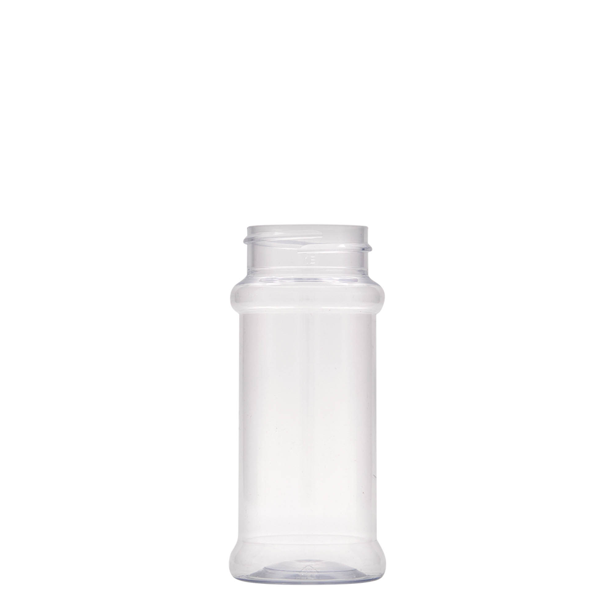 100 ml bote de especias de PET, plástico, boca: 38/400