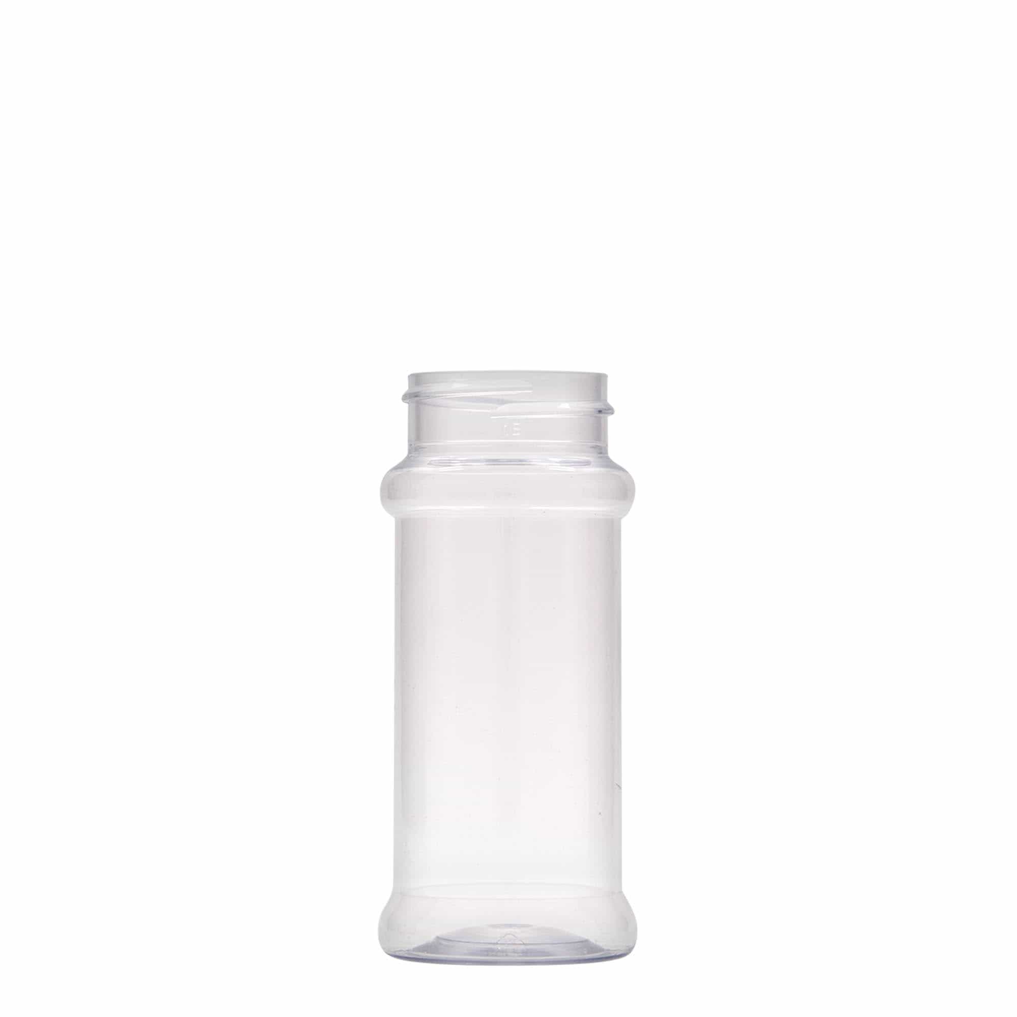 100 ml bote de especias de PET, plástico, boca: 38/400