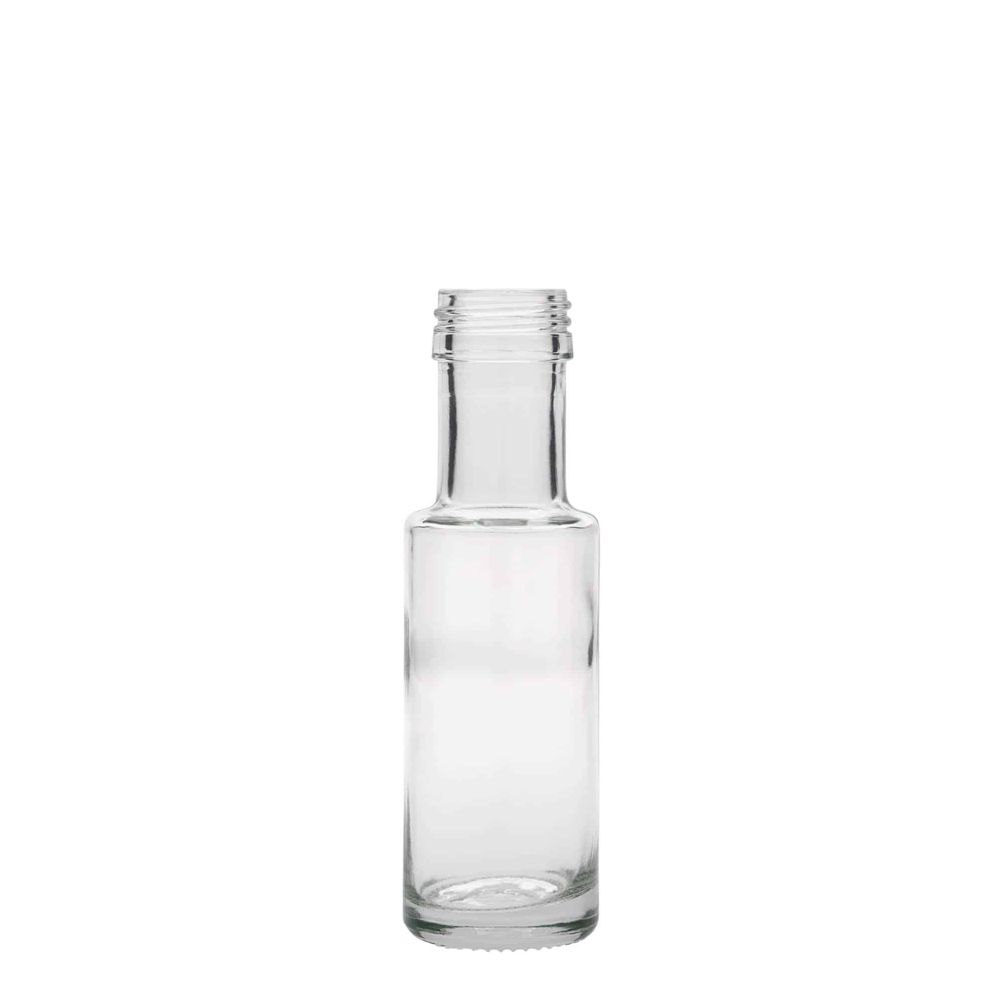Botella de vidrio 'Dorica' de 100 ml, boca: PP 31,5 Botella de vidrio 'Dorica' de 100 ml, boca: PP 31,5