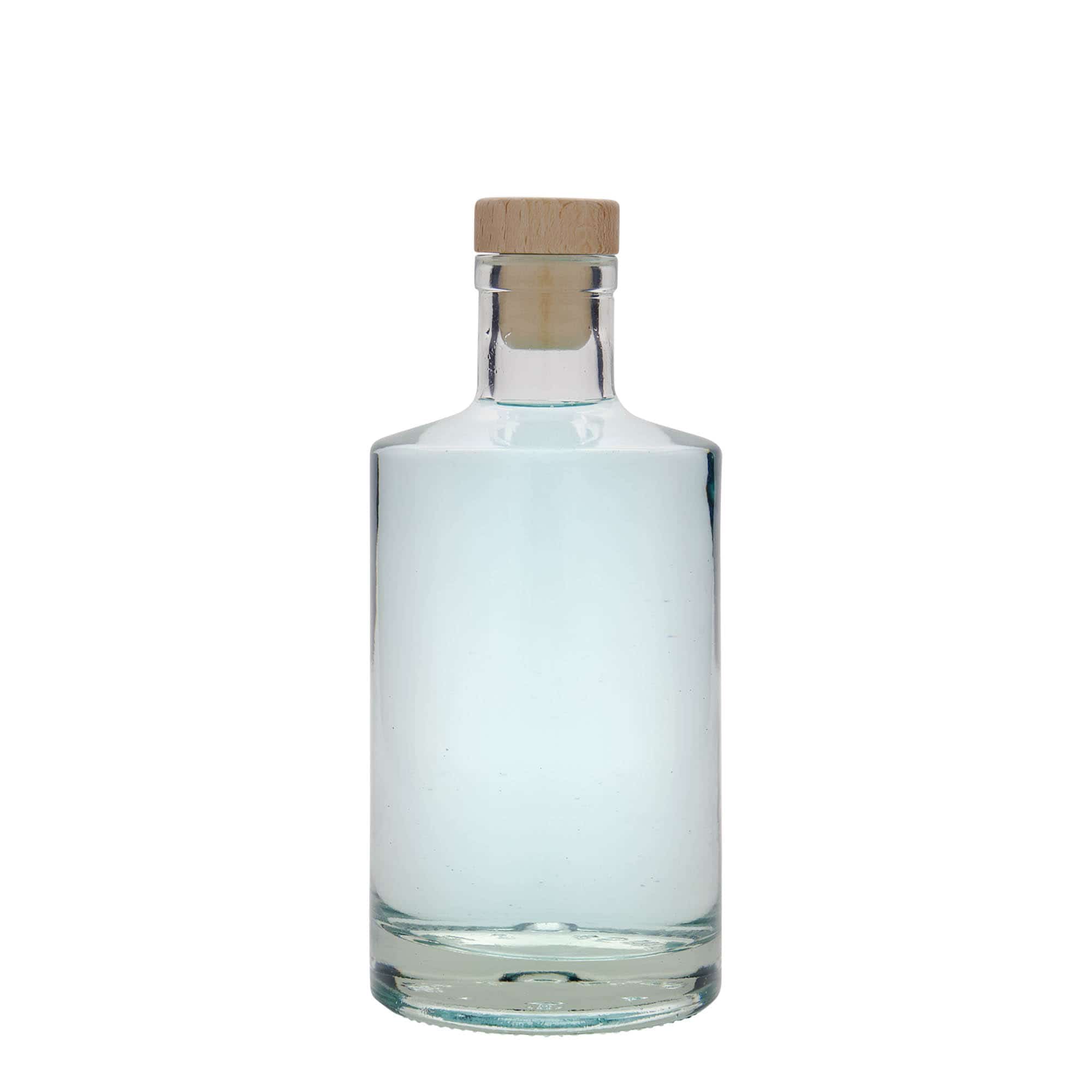 Botella de vidrio 'Caroline' de 500 ml, boca: corcho