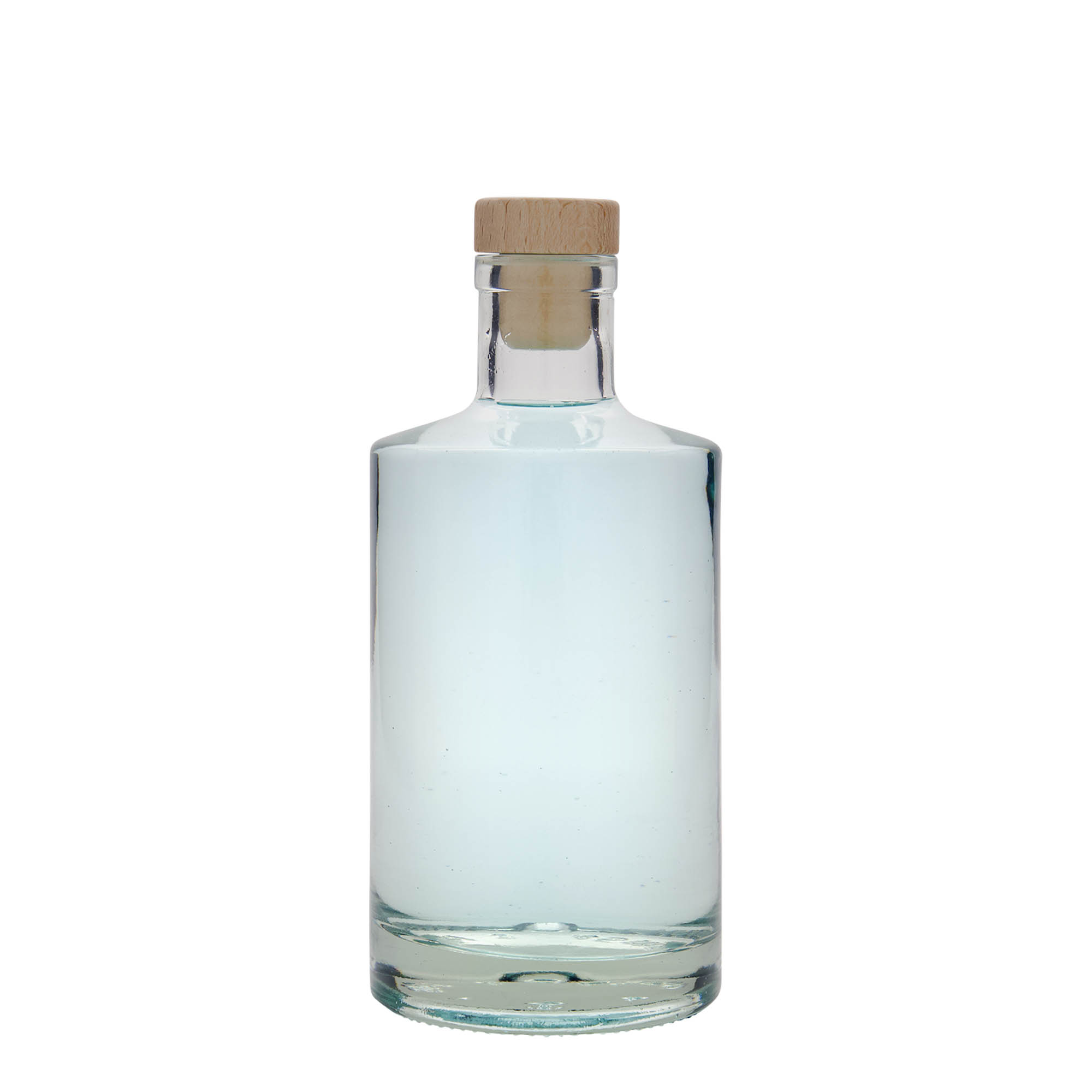 Botella de vidrio de 500 ml 'Caroline', boca: corcho