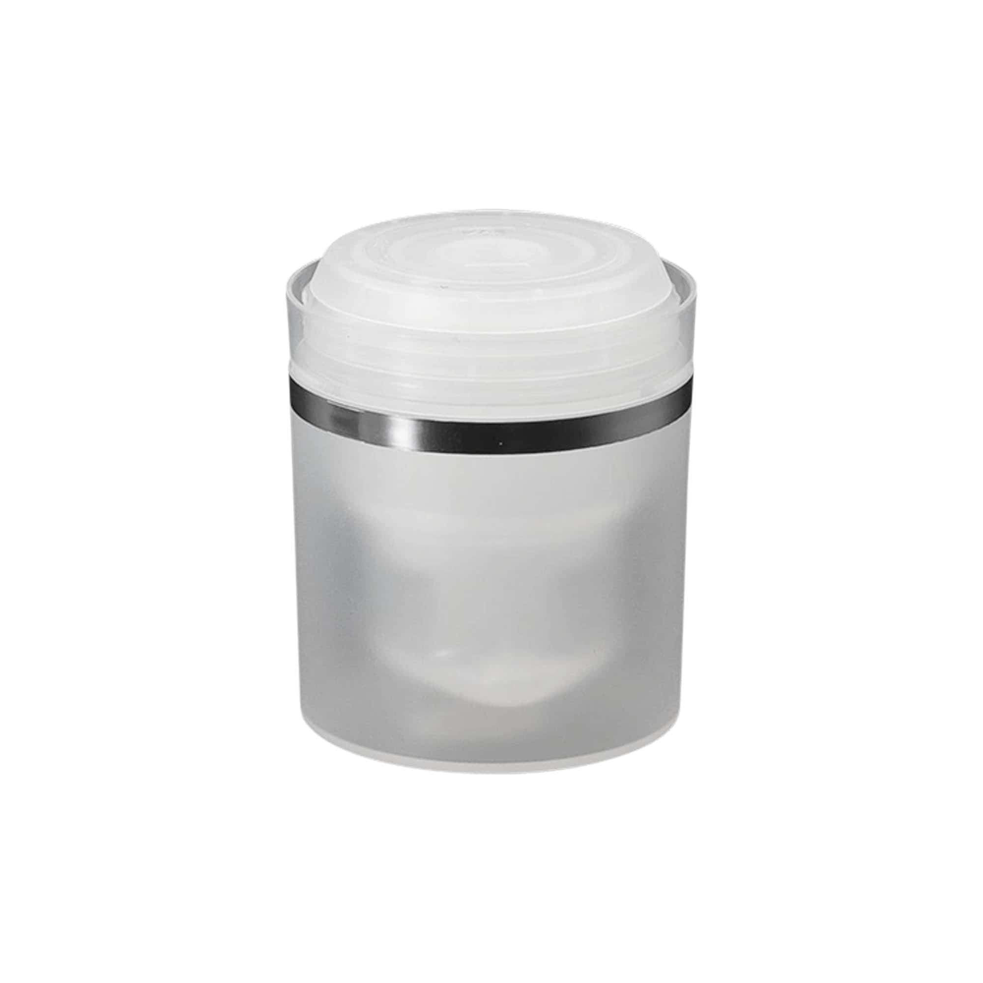 Dispensador Airless con cabezal de bombeo 'Mezzo', plástico de PP, natural