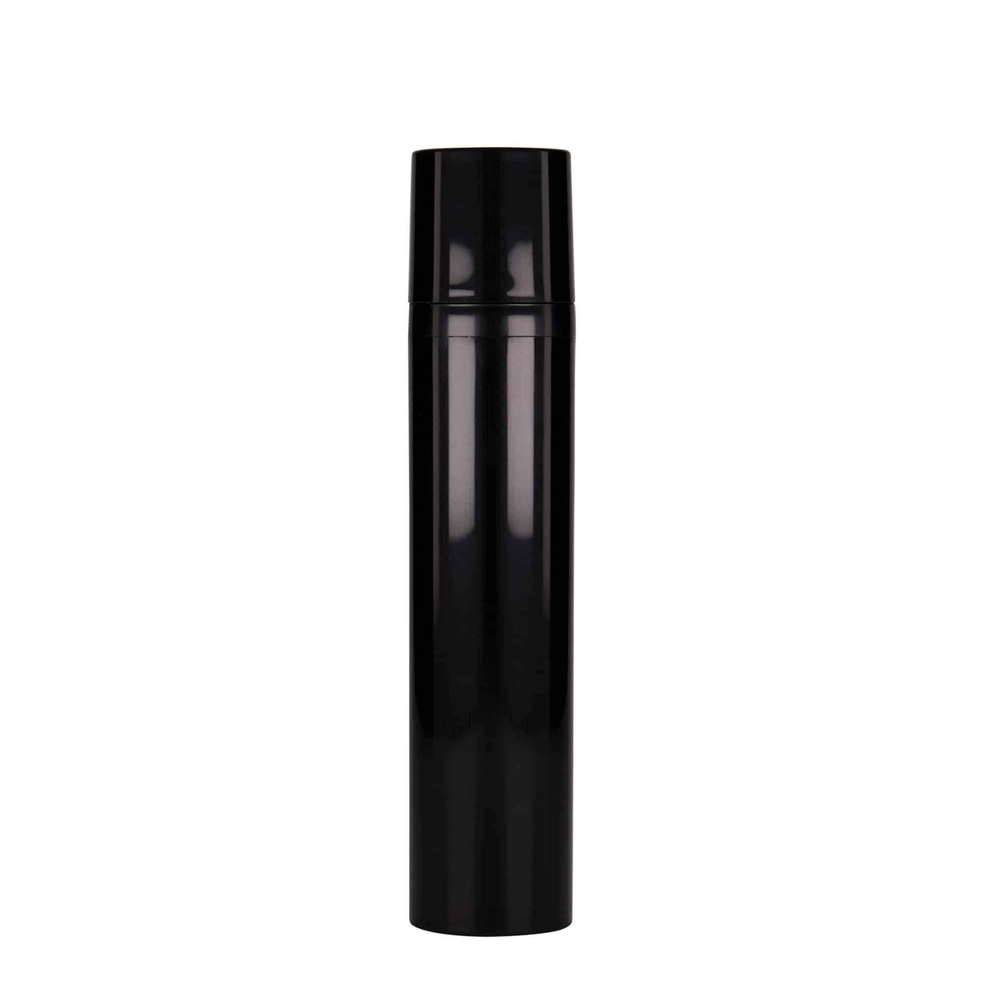 100 ml Dispensador Airless 'Mezzo', plástico PP, negro