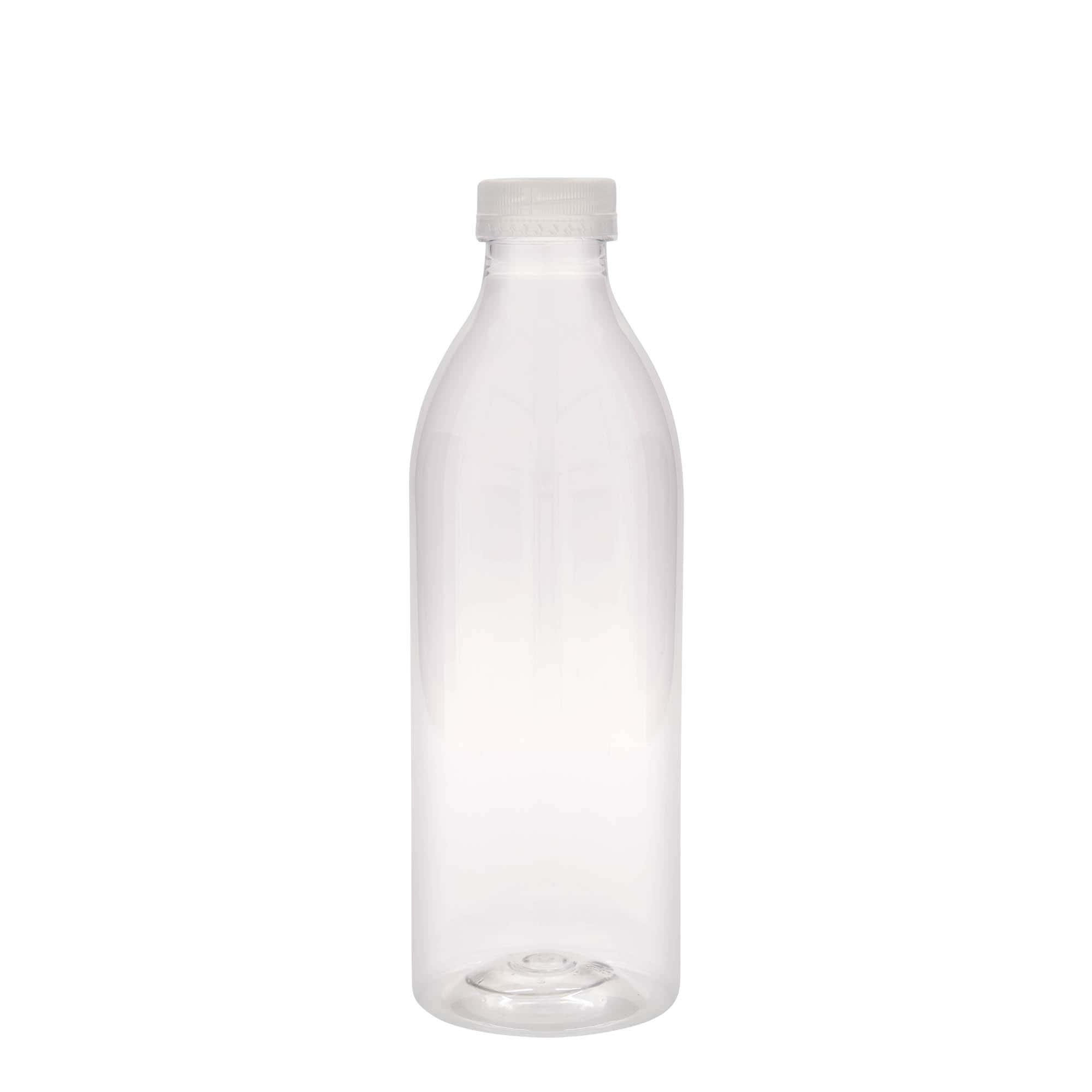 Botella estándar de PET de 1000 ml, plástico, boca: 38 mm