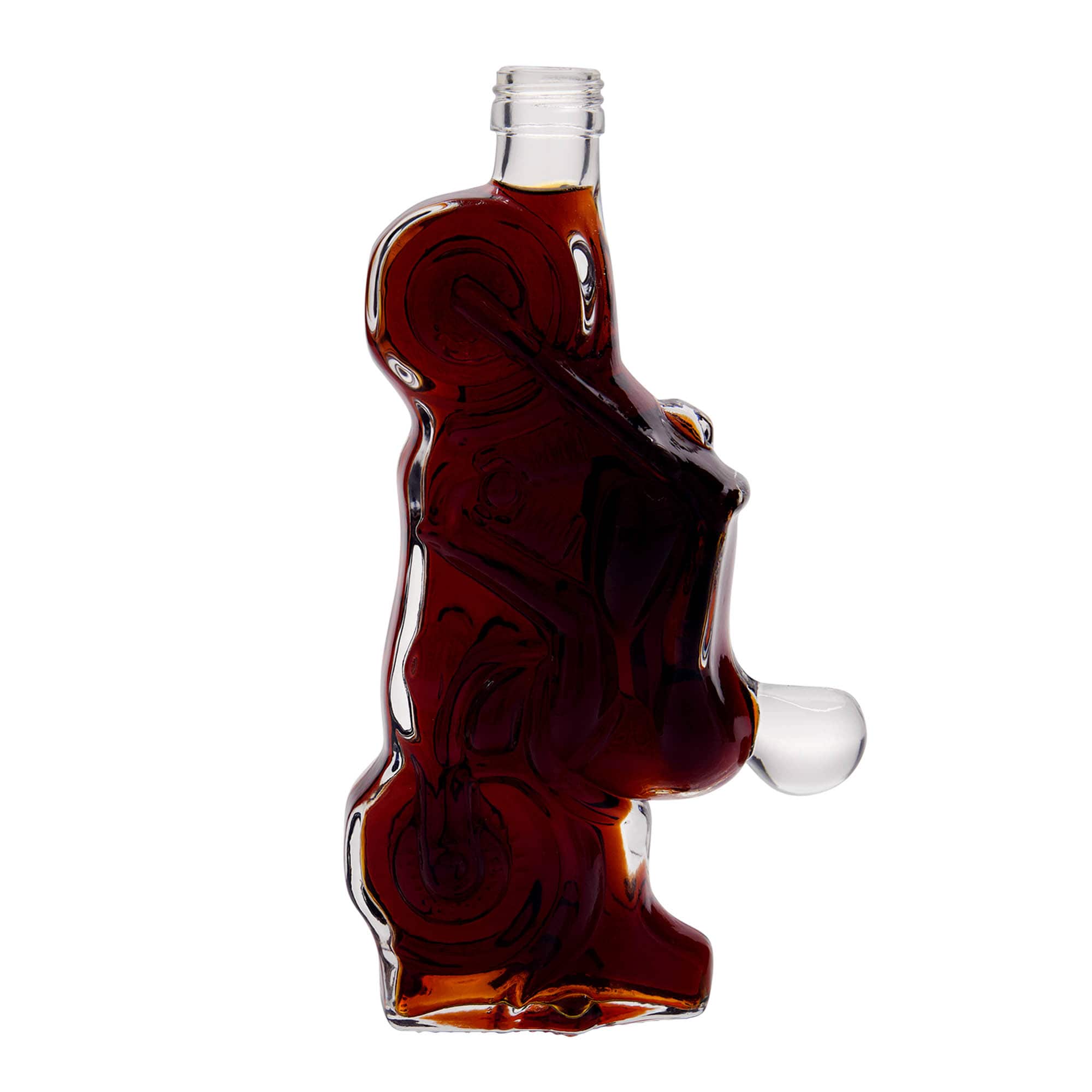 Botella de vidrio de 350 ml «Motocicleta», boca: PP 28