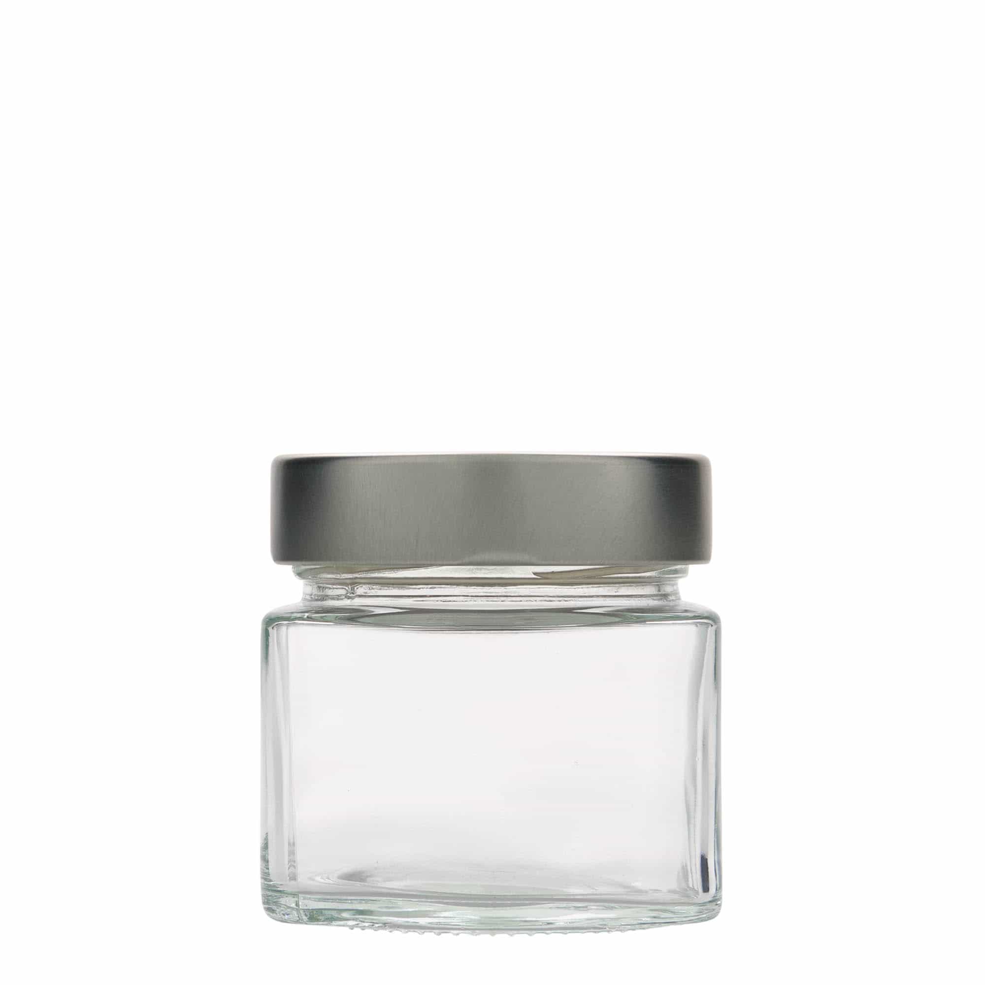 Tarro cuadrado 'Kimba' de 212 ml, boca: Extra-Deep-Twist-Off (EDTO 70)