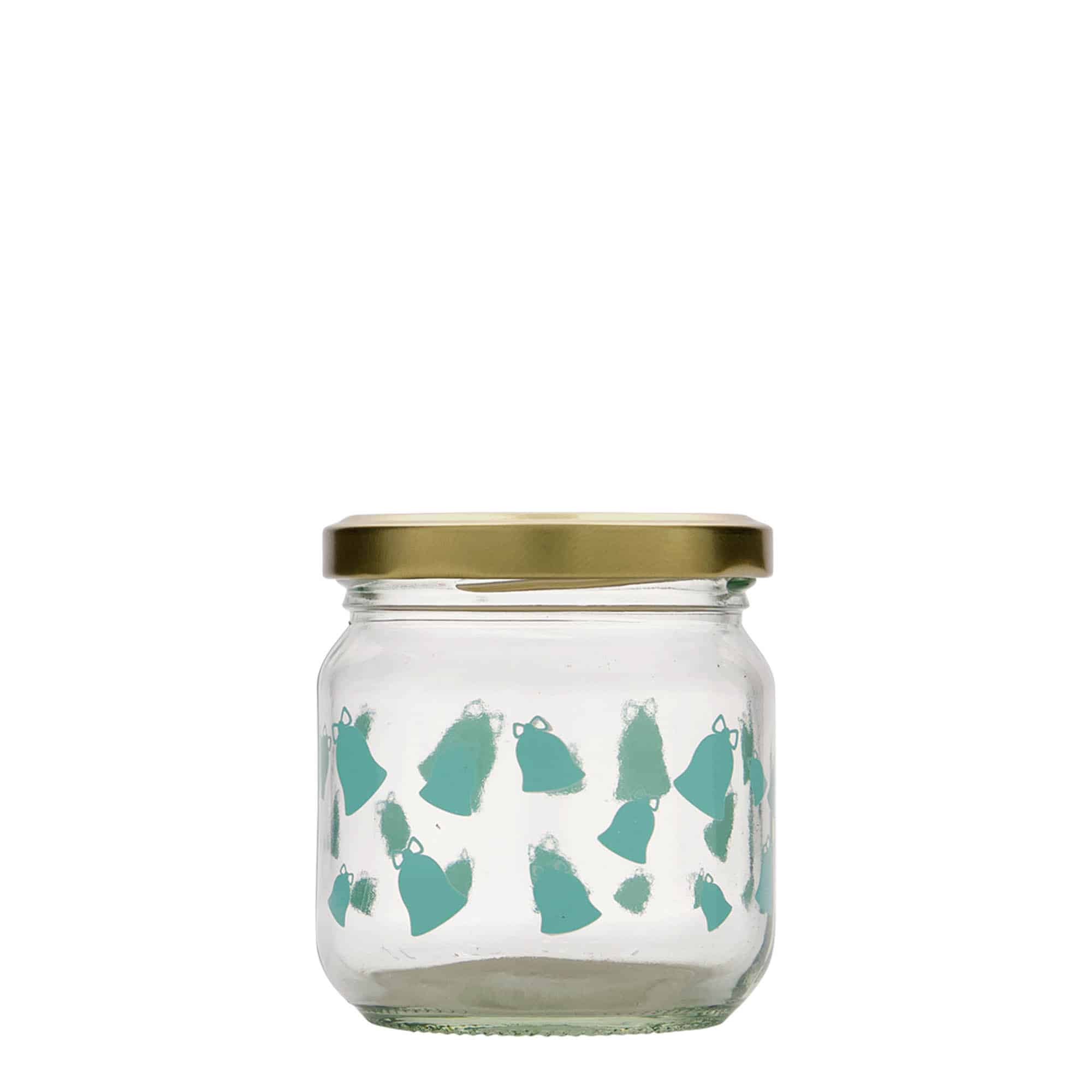 212 ml vaso redondo, motivo: campana, boca: rosca (TO 66)