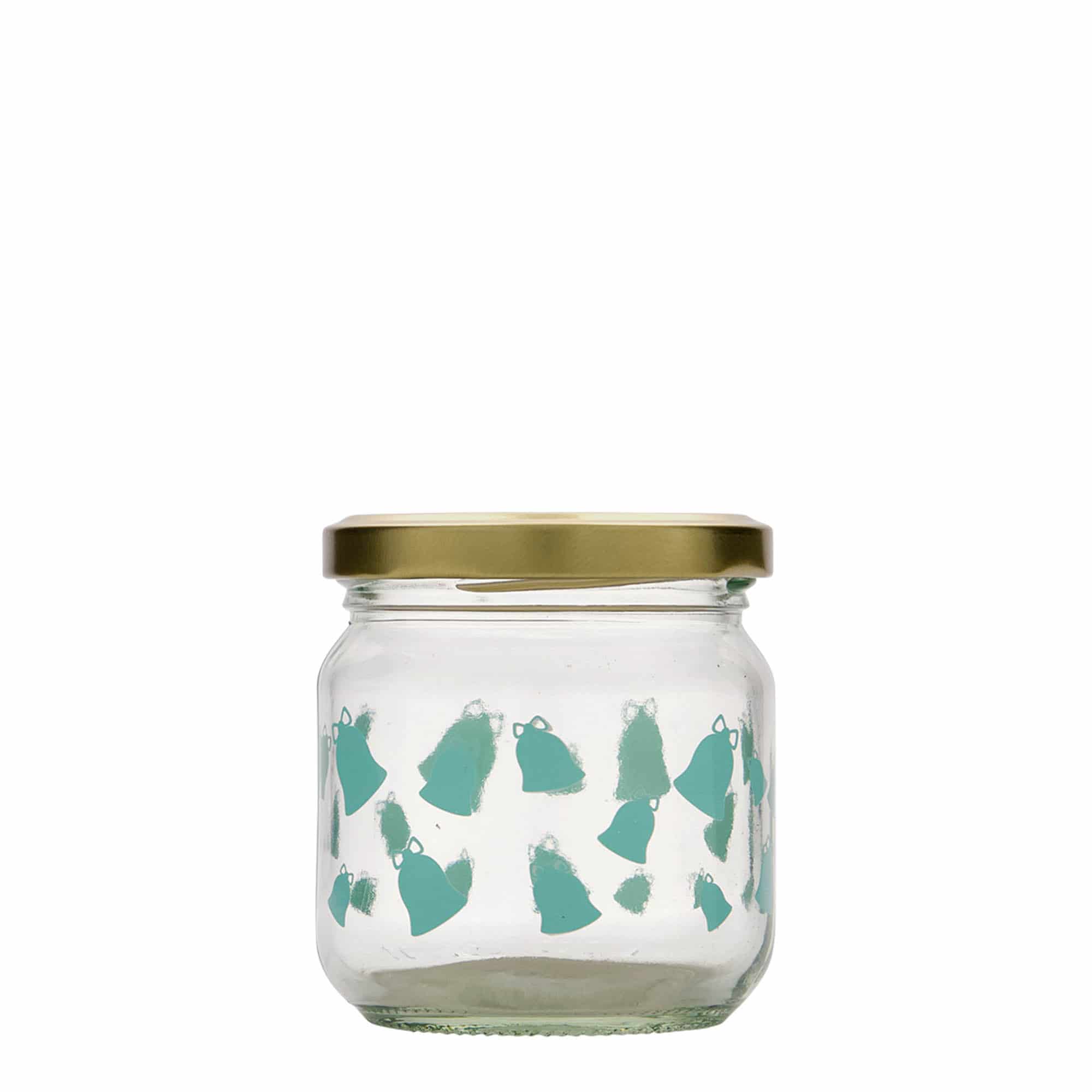212 ml vaso redondo, motivo: campana, boca: rosca (TO 66)