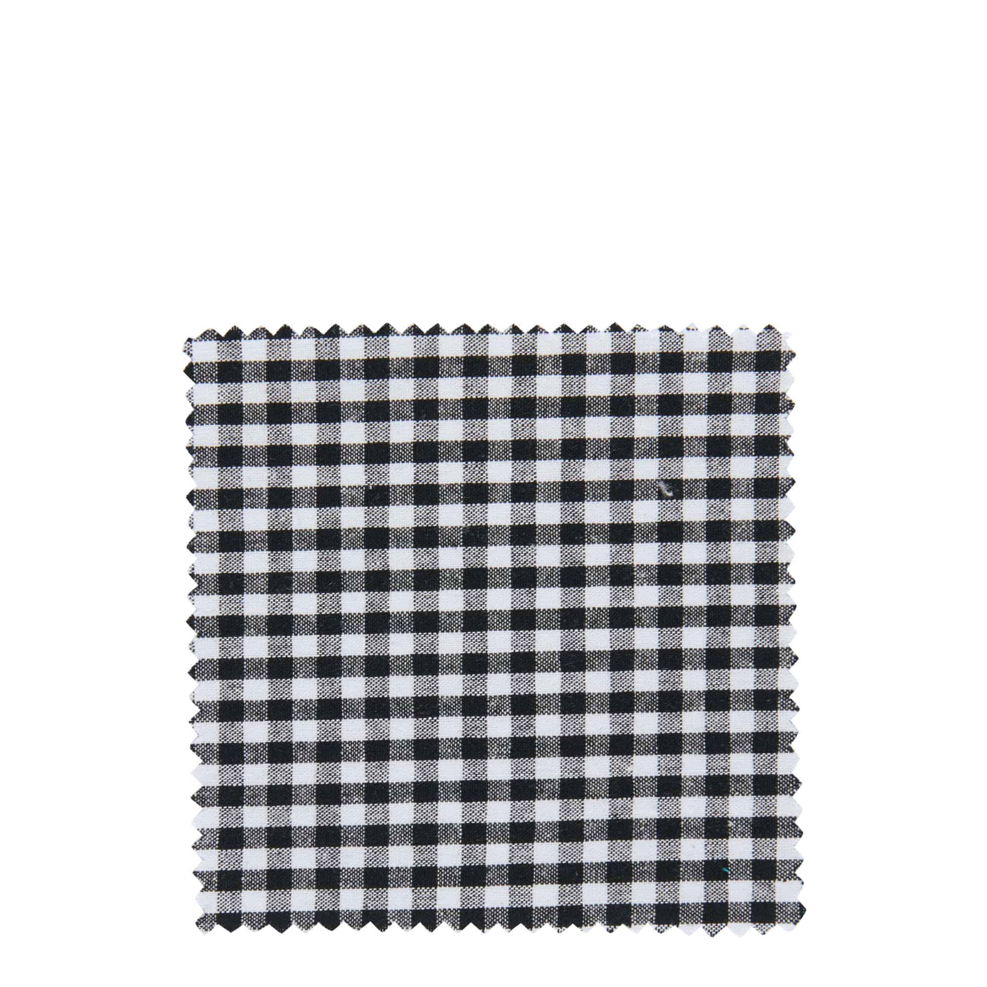Mantelito de tela a cuadros 12x12, cuadrado, textil, negro, boca: TO38-TO53