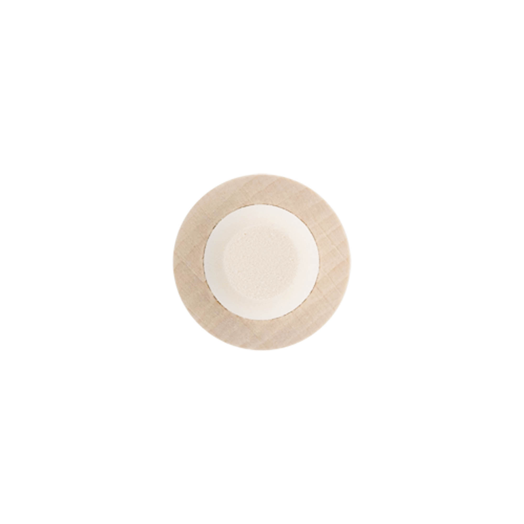 Tapones de corcho con asa de 18 mm, madera/plástico, para boca: corcho