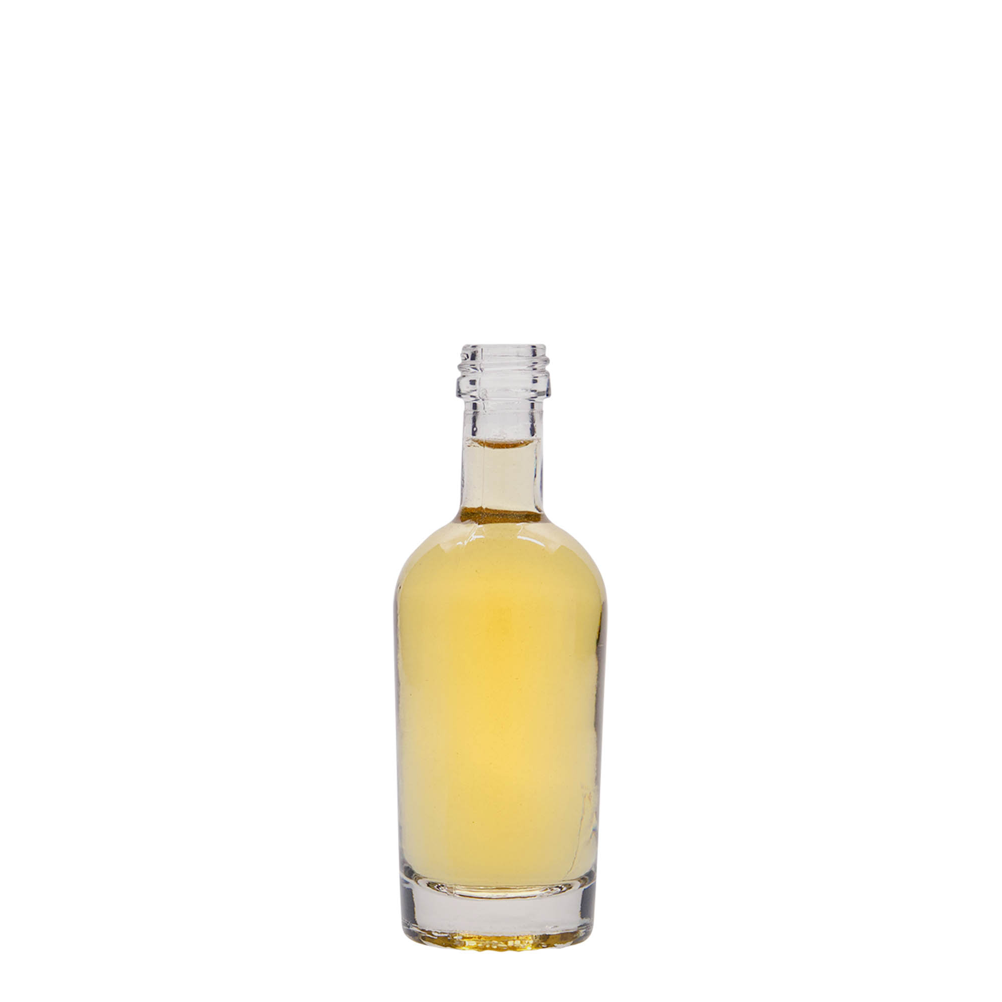 Botella de vidrio de 50 ml «Pepe», boca: PP 18