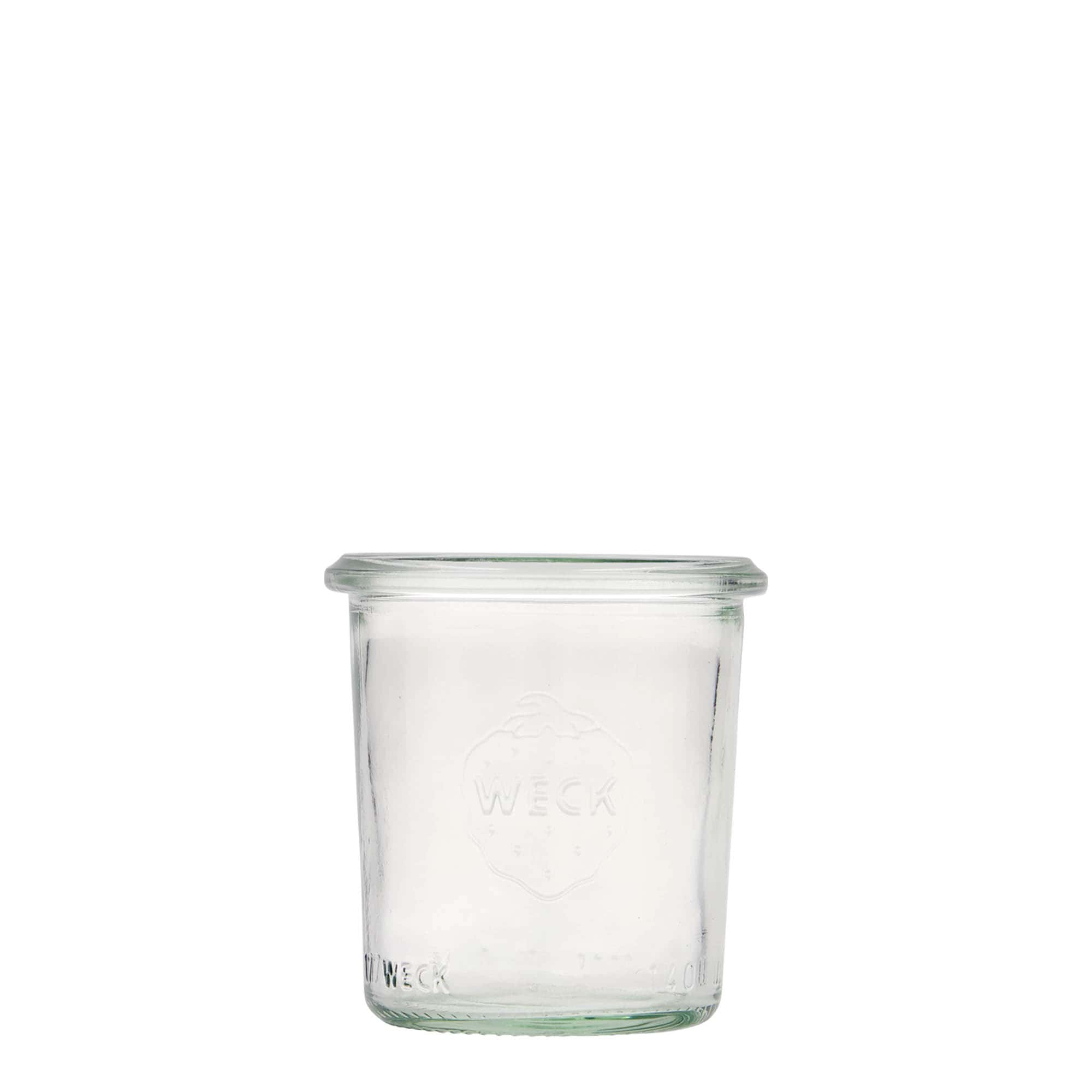 140 ml tarro WECK para conservar, boca: borde redondo 140 ml tarro WECK para conservar, boca: borde redondo