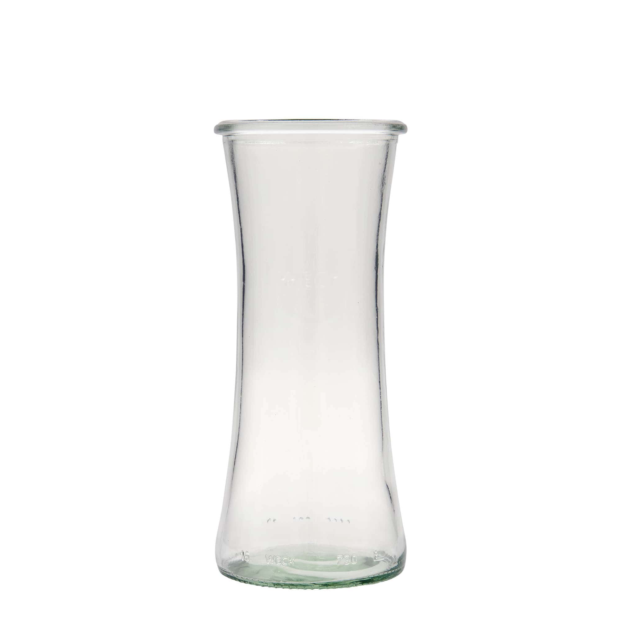 6x 730 ml tarro gourmet WECK con tapa de vidrio RR 80