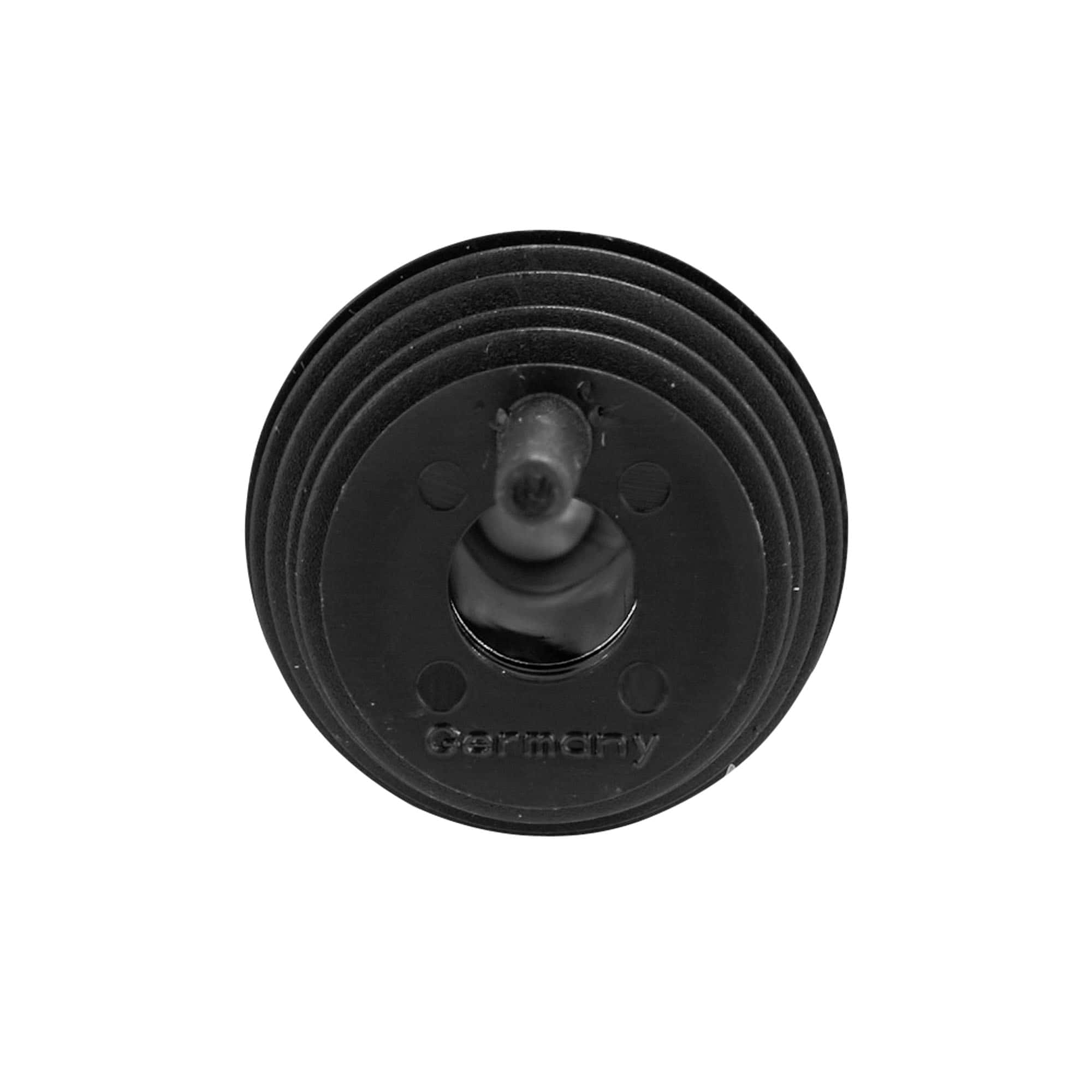 Vertedor de inox con tapa metálica, acero inoxidable, plateado