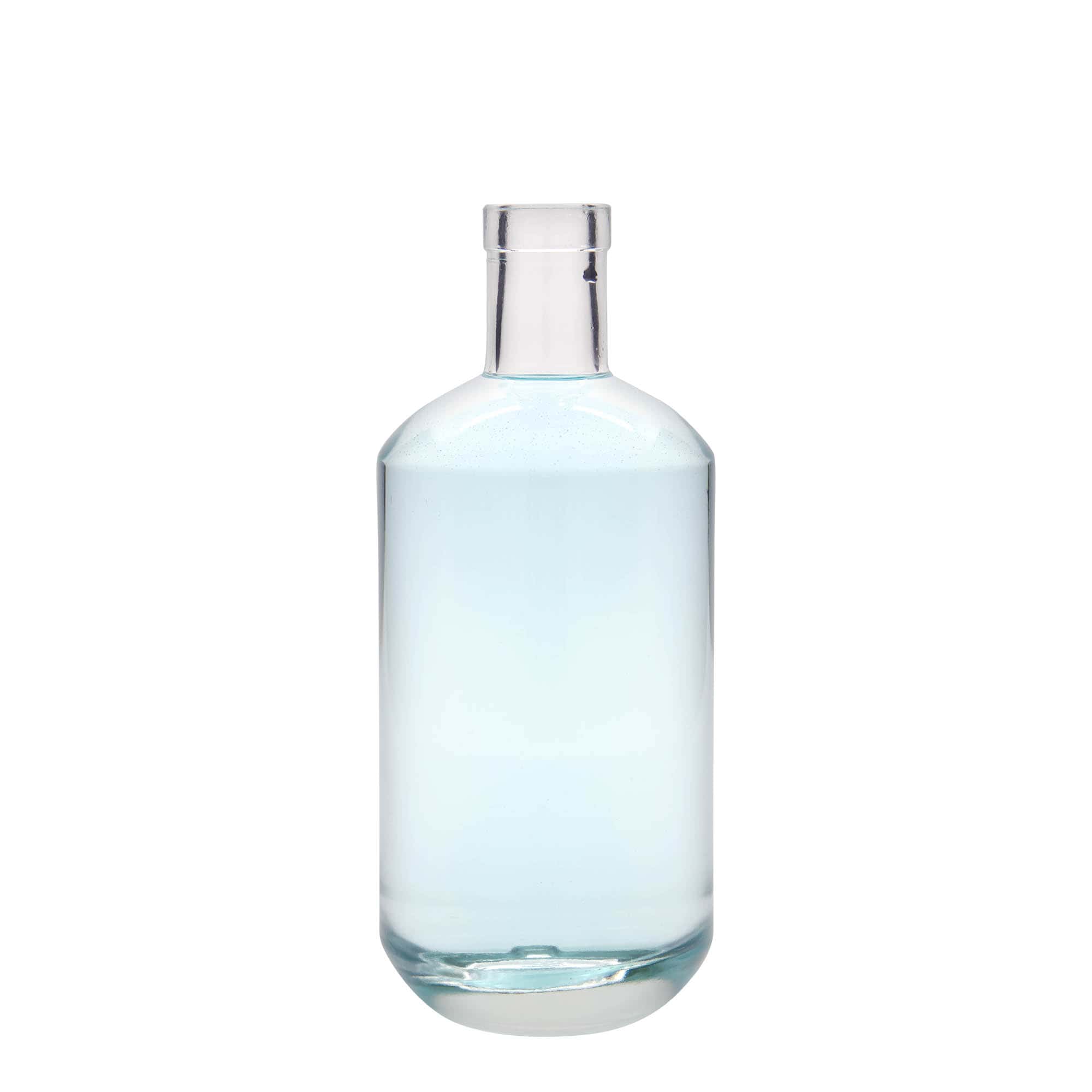 Botella de vidrio 'Viena' de 700 ml, boca: corcho