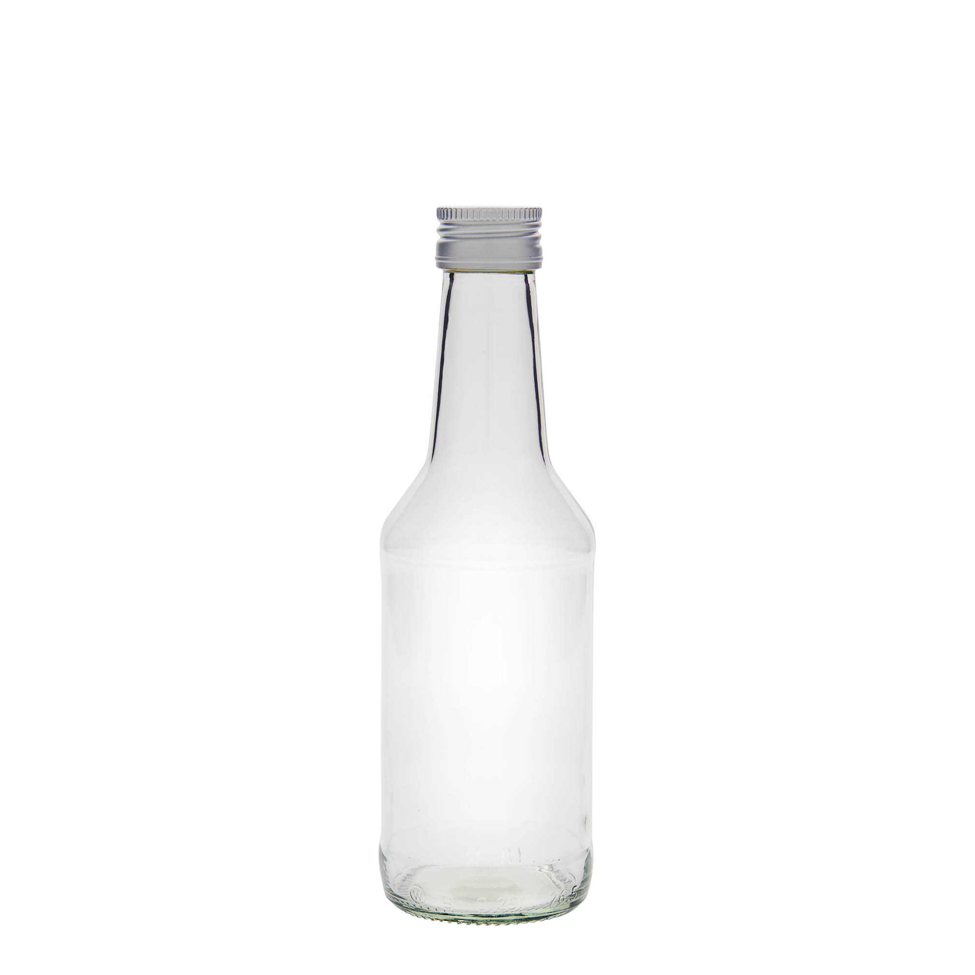 Botella de vidrio de 250 ml «Nils», boca: PP 28