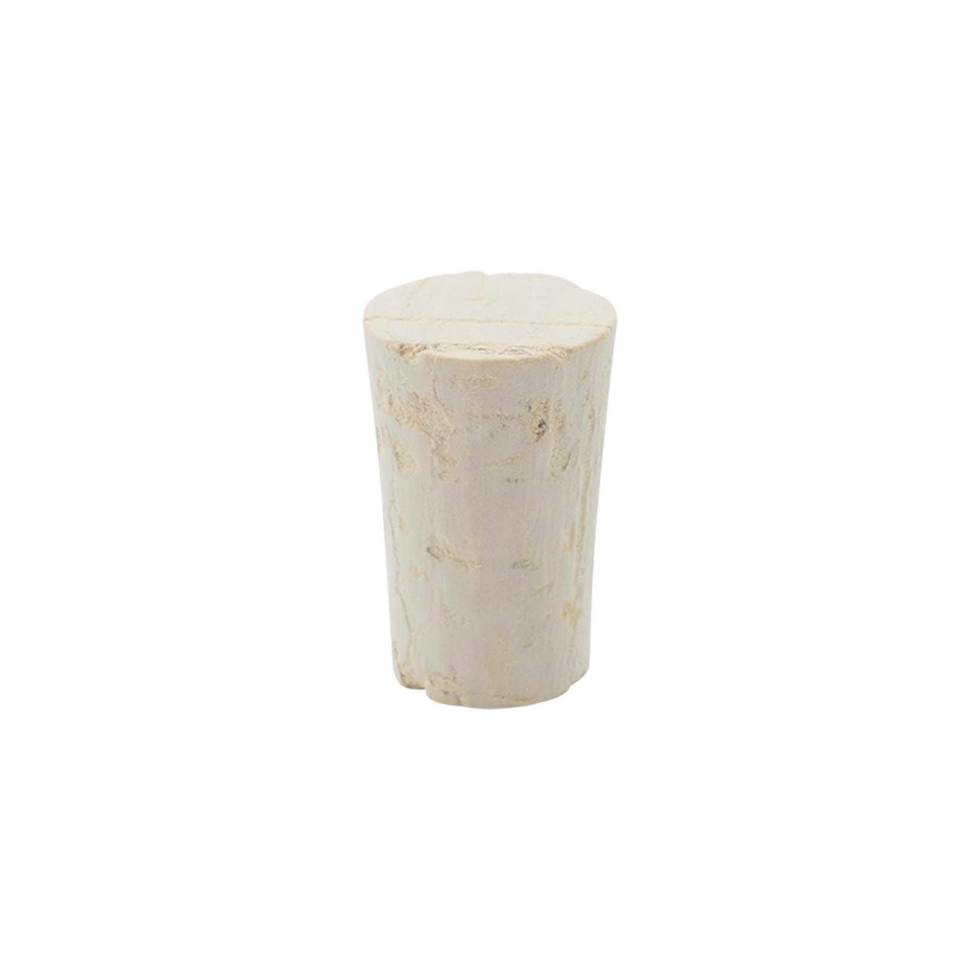 Tapón cónico 17-21 x 33, corcho prensado, beige, para boca: corcho