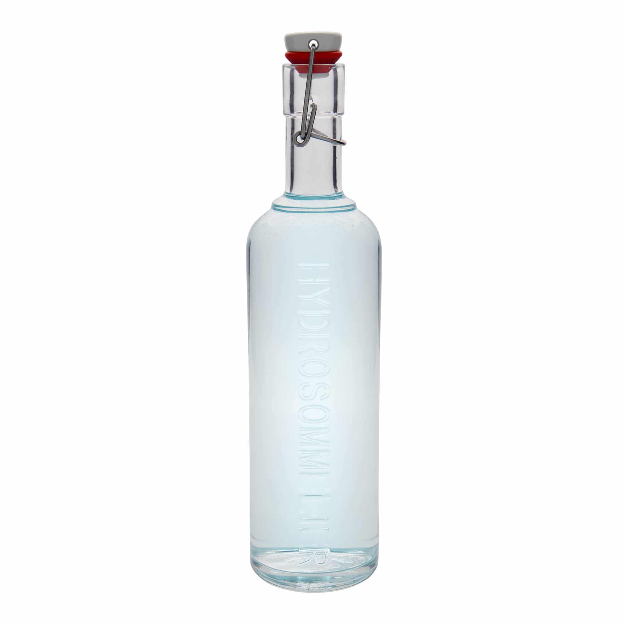 Botella de vidrio 'Optima Hydrosommelier' de 1000 ml, boca: tapón mecánico
