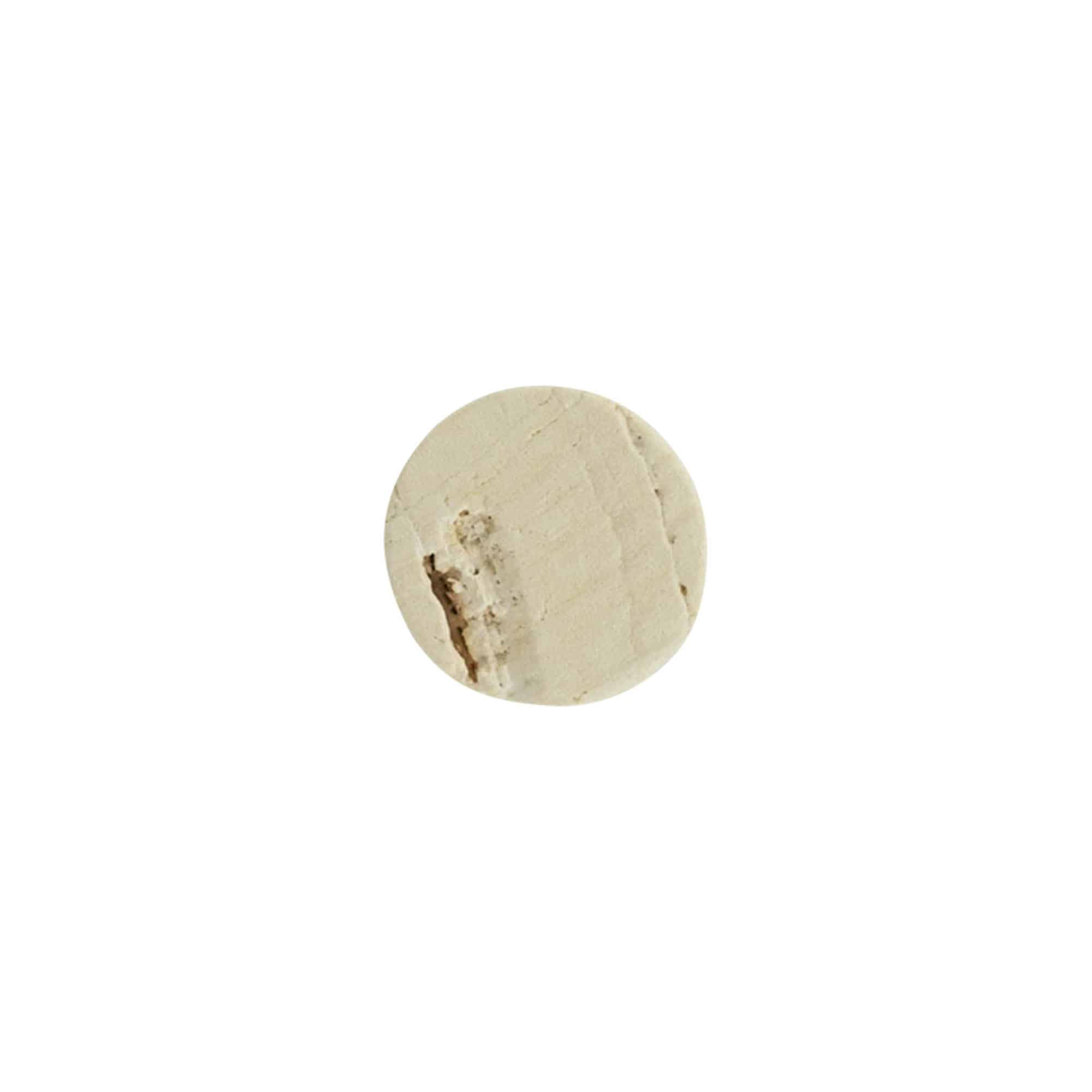 Corchos para vino de 24 mm, corcho natural, beige, para boca: corcho