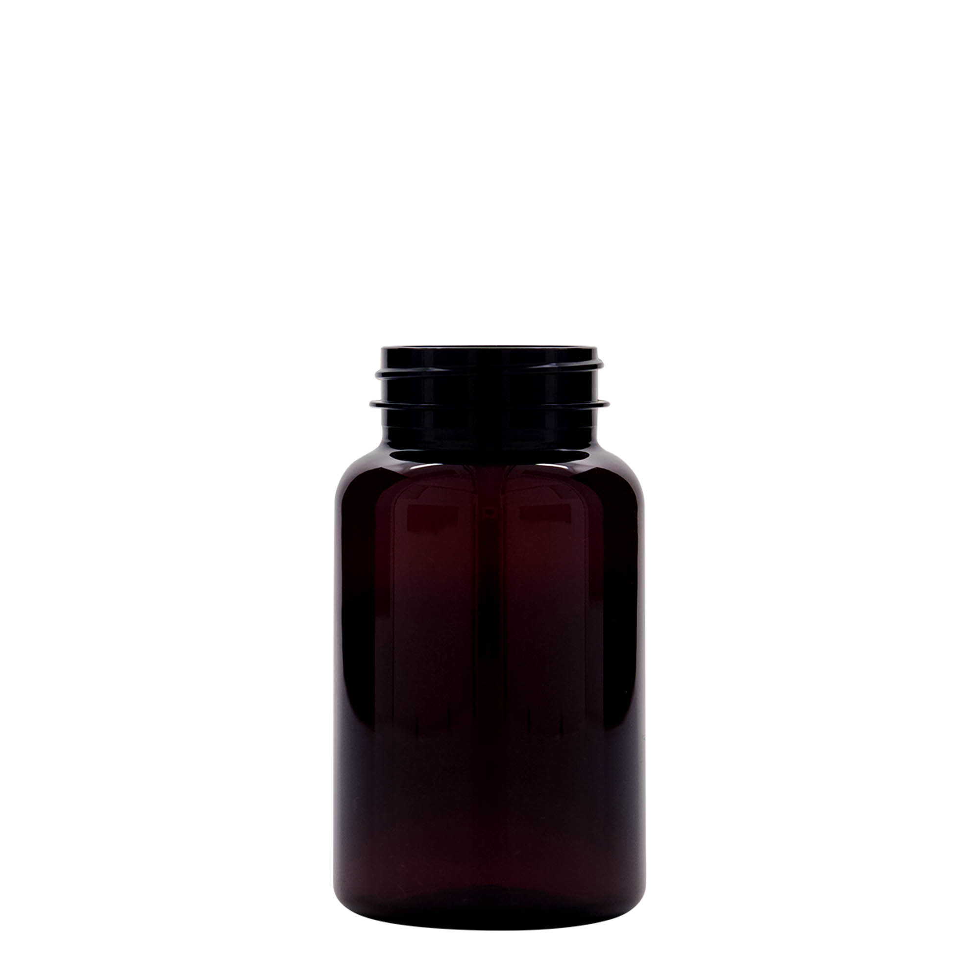 200 ml envase PET, plástico, marrón, boca: 45/400