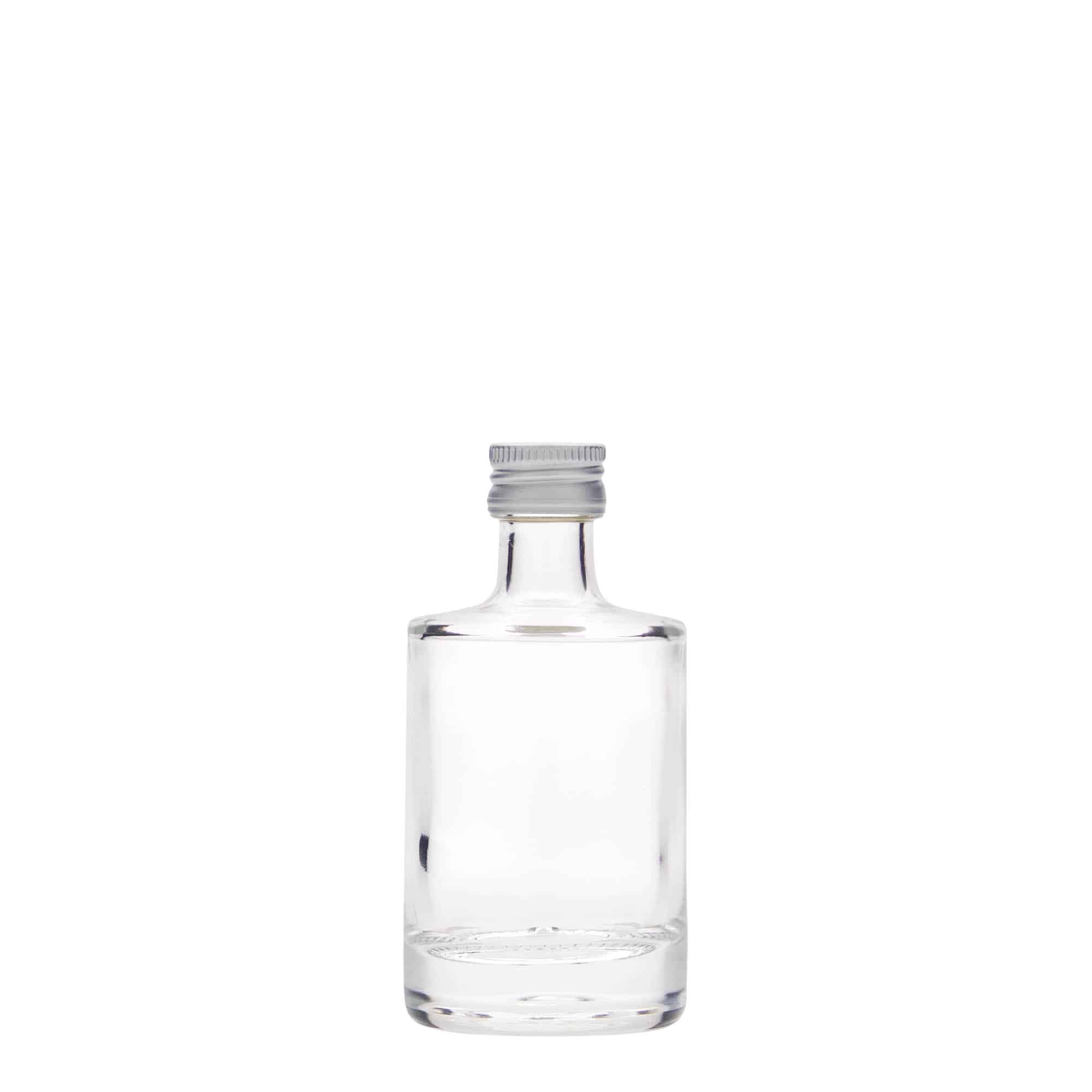 Botella de vidrio 'Aventura' de 50 ml, boca: PP 18