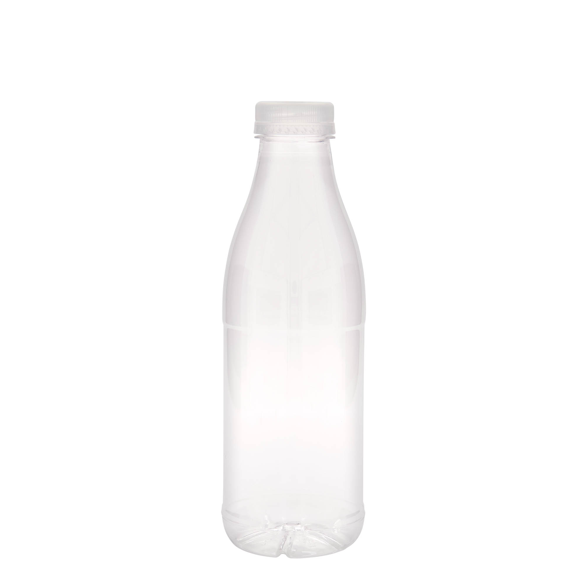 Botella PET de 750 ml 'Milk and Juice', plástico, boca: 38 mm