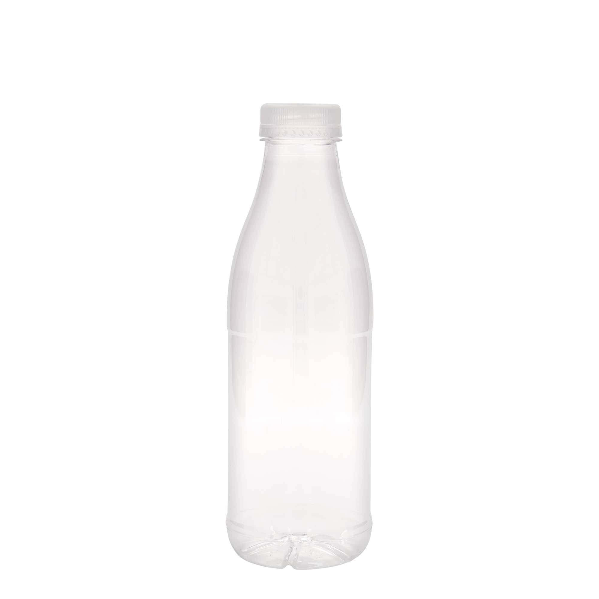 Botella PET de 750 ml «Milk and Juice», plástico, boca: 38 mm