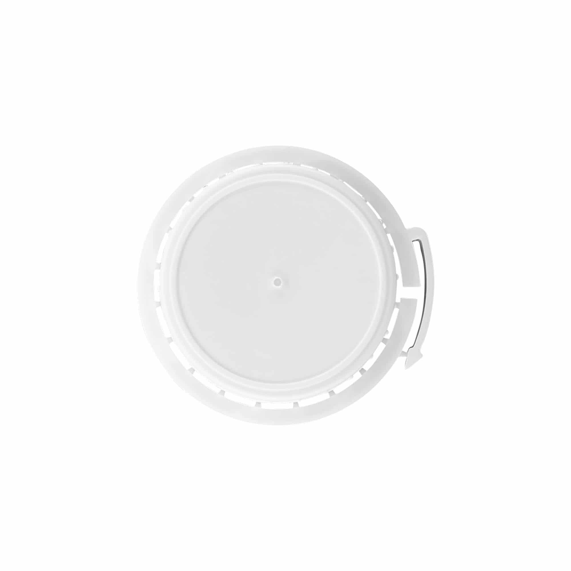 Tapón de rosca para botella de aluminio, plástico de PP, blanco, para boca: DIN 32