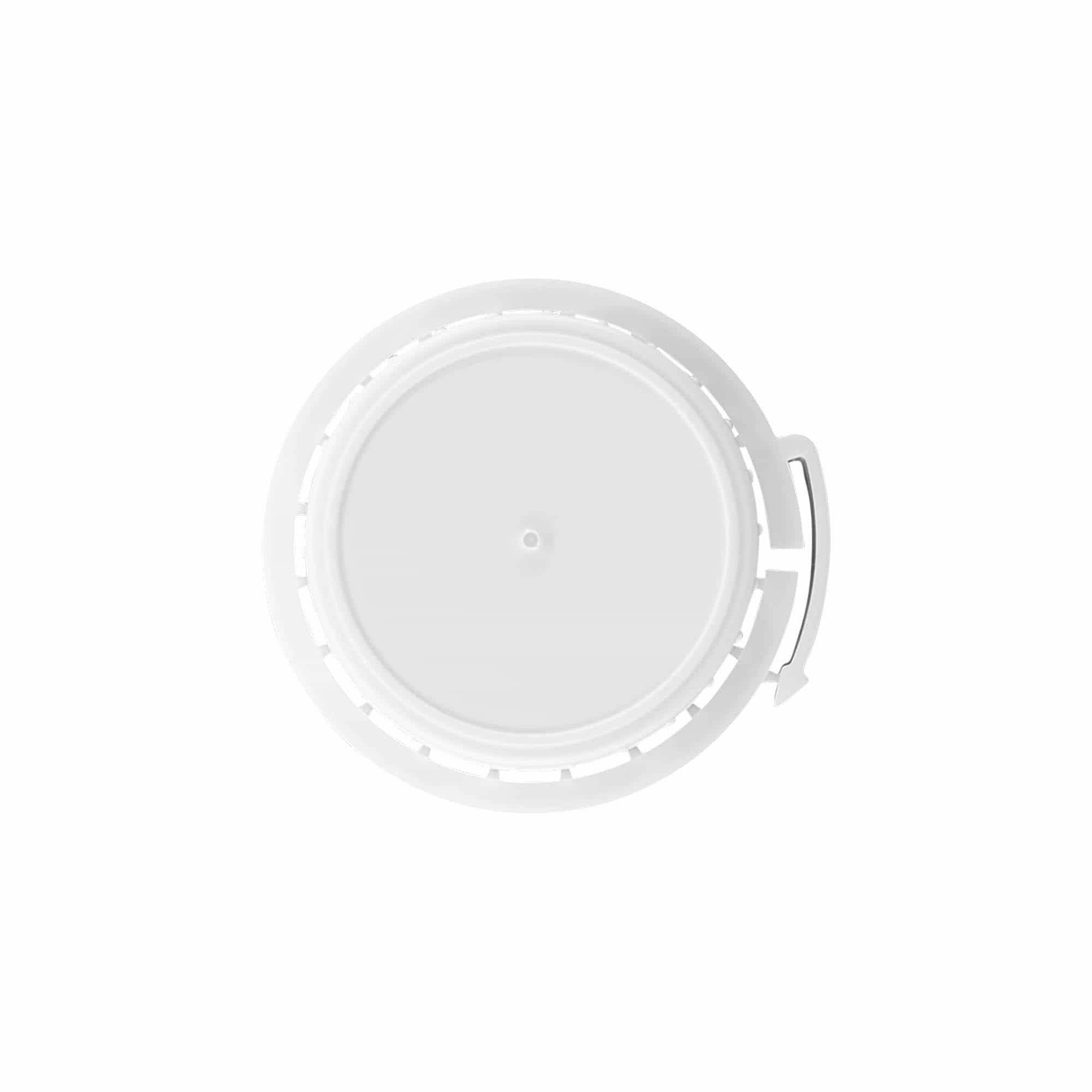 Tapón roscado para botella de aluminio, plástico PP, blanco, para boca: DIN 32 Tapón roscado para botella de aluminio, plástico PP, blanco, para boca: DIN 32
