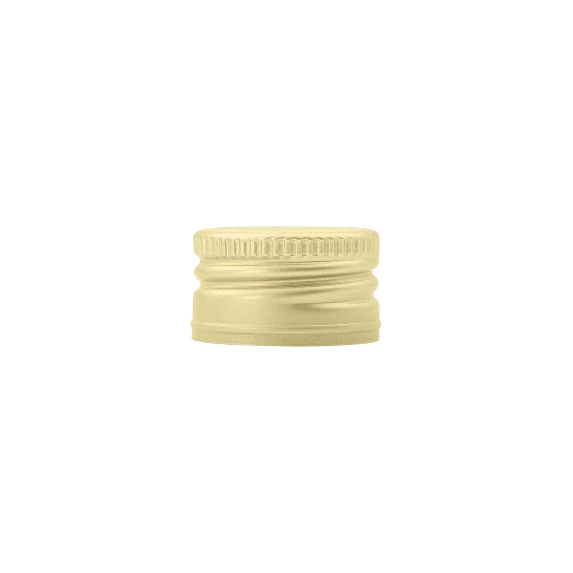 Tapón de rosca, metal, dorado, para boquilla: PP 28