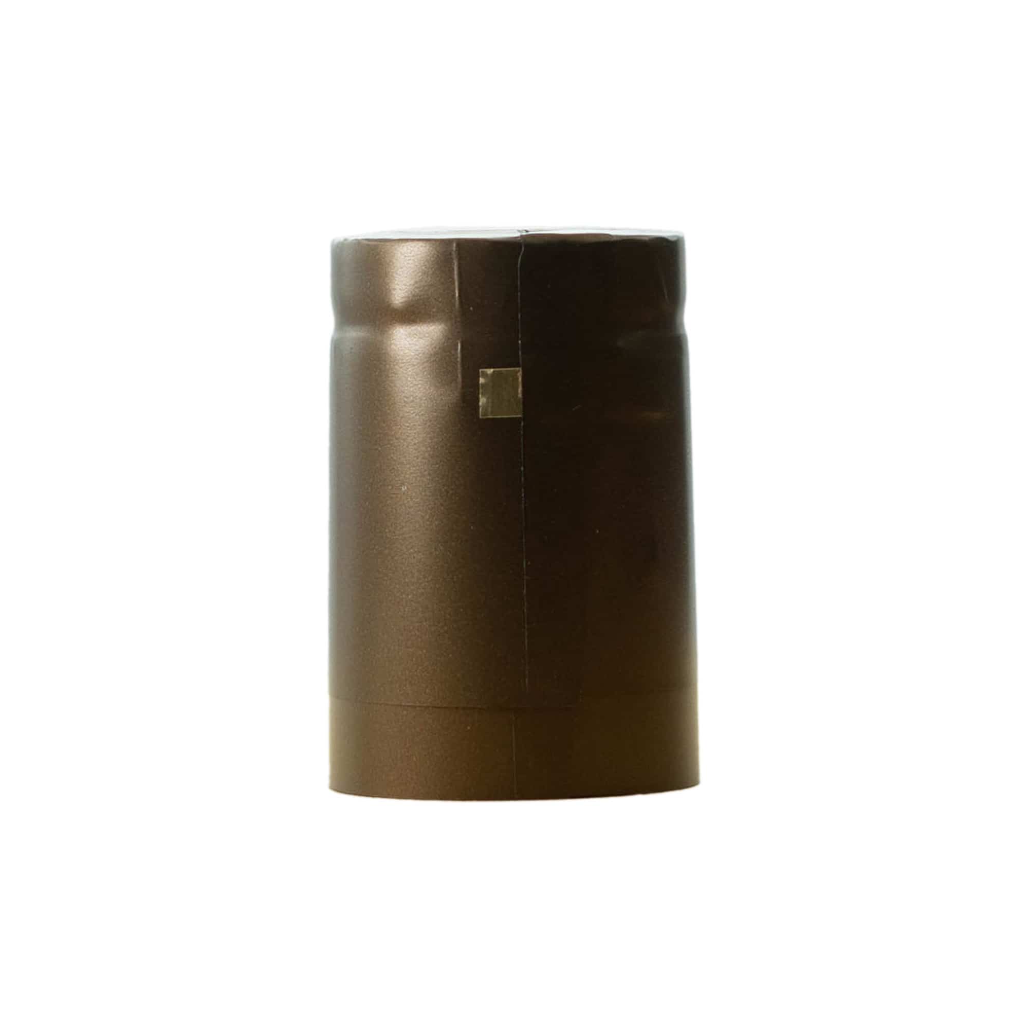 Cápsula termoencogible 32x41, plástico de PVC, oro fino Cápsula termoencogible 32x41, plástico de PVC, oro fino
