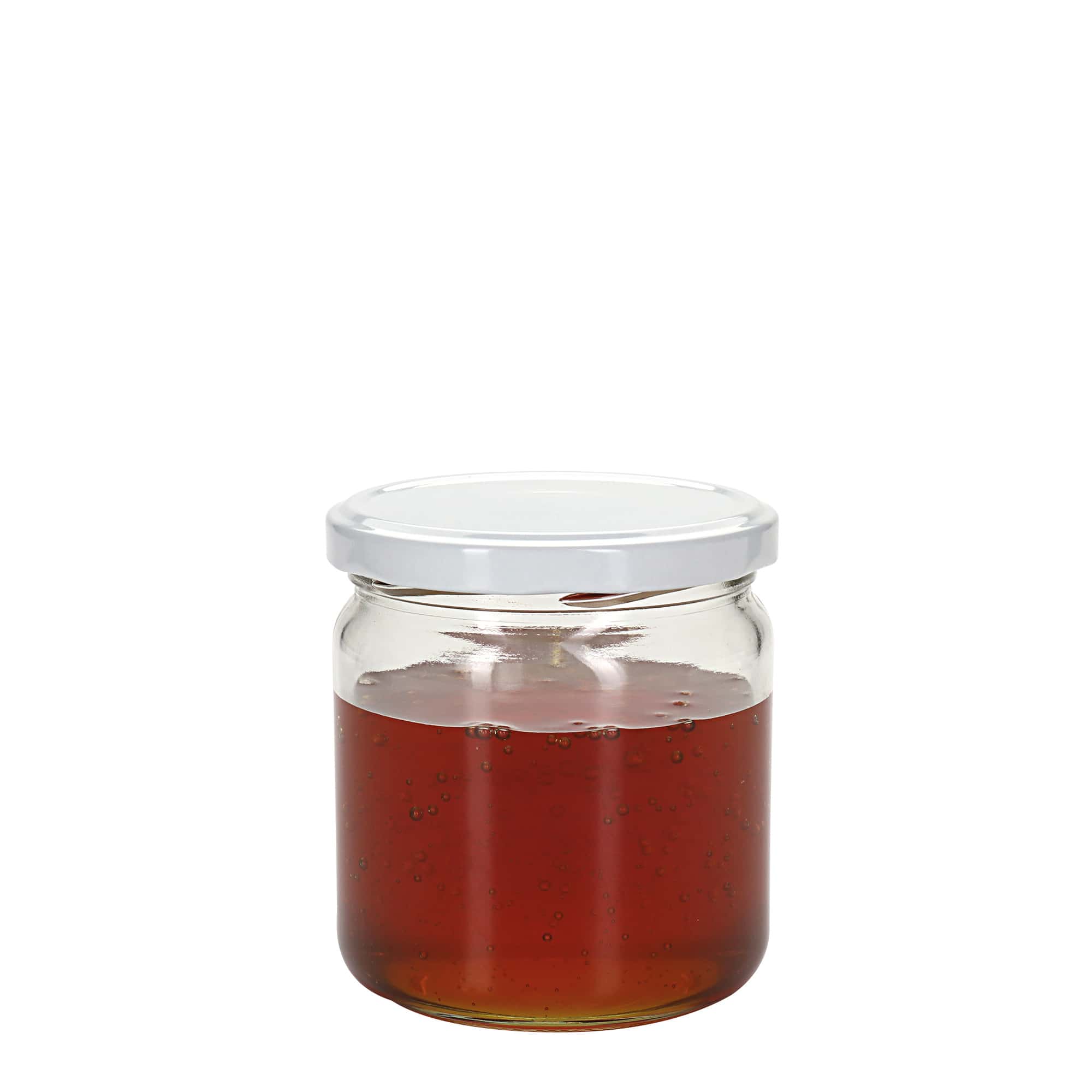 Tarro de miel de 388 ml, boca: Twist-off (TO 82)