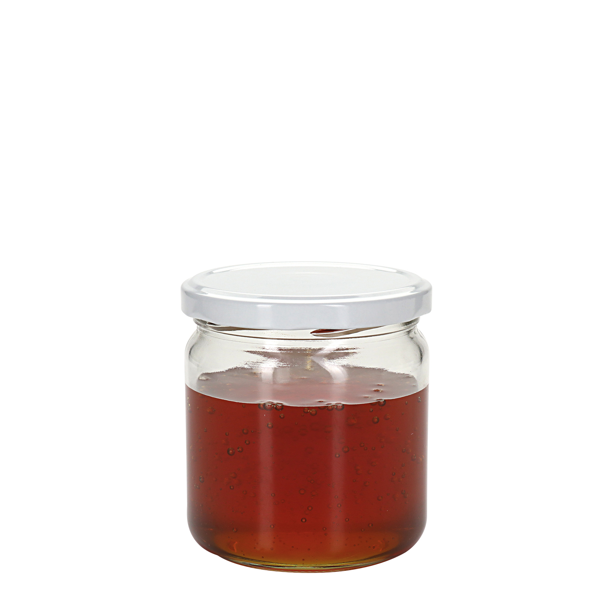 Tarro de miel de 388 ml, boca: Twist-off (TO 82)