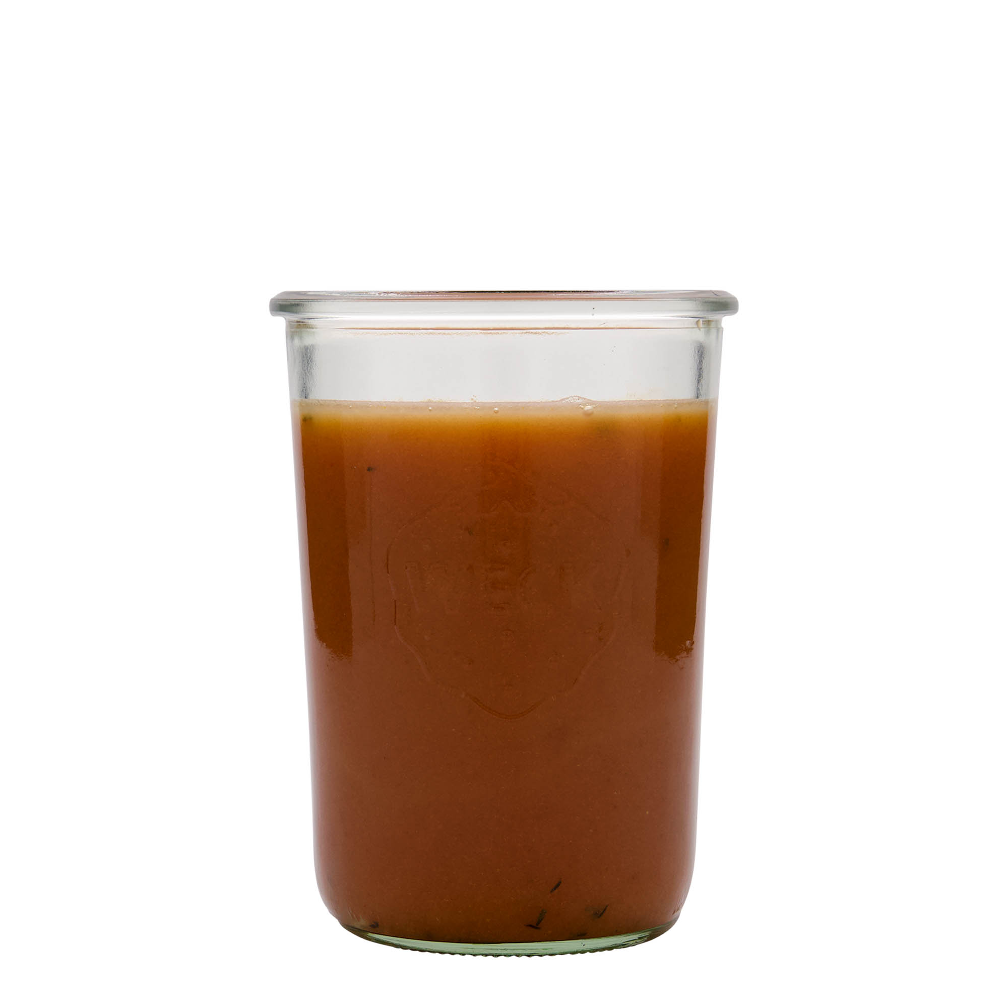 850 ml tarro WECK para voltear, boca: borde redondo 850 ml tarro WECK para voltear, boca: borde redondo