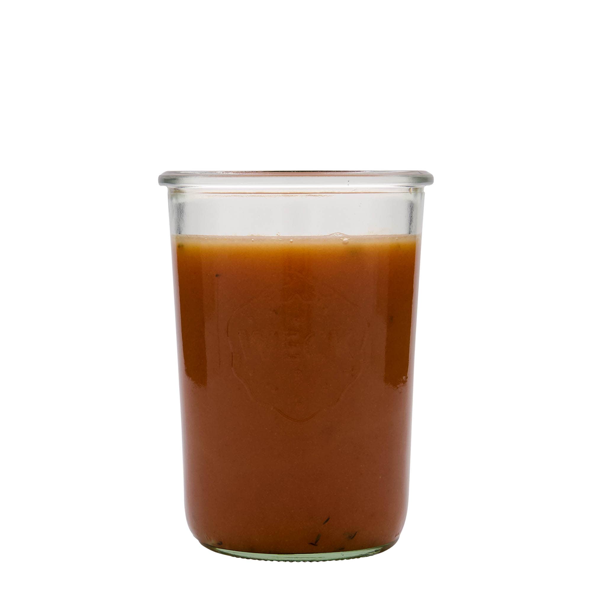 850 ml tarro WECK para voltear, boca: borde redondo