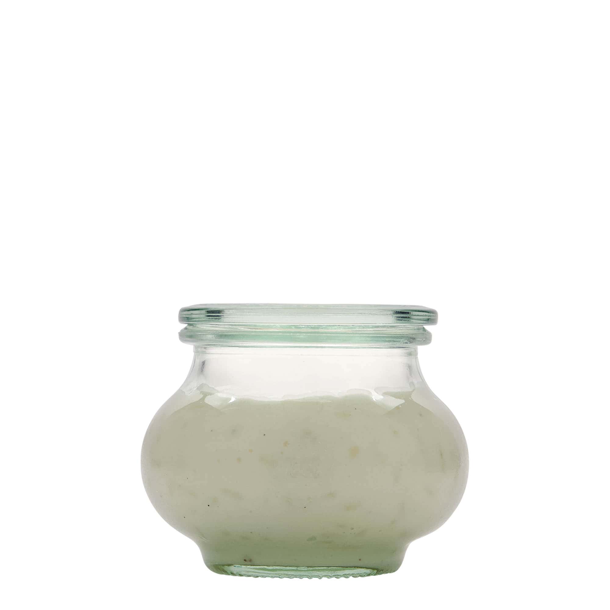 220 ml tarro de cristal WECK, boca: borde redondo