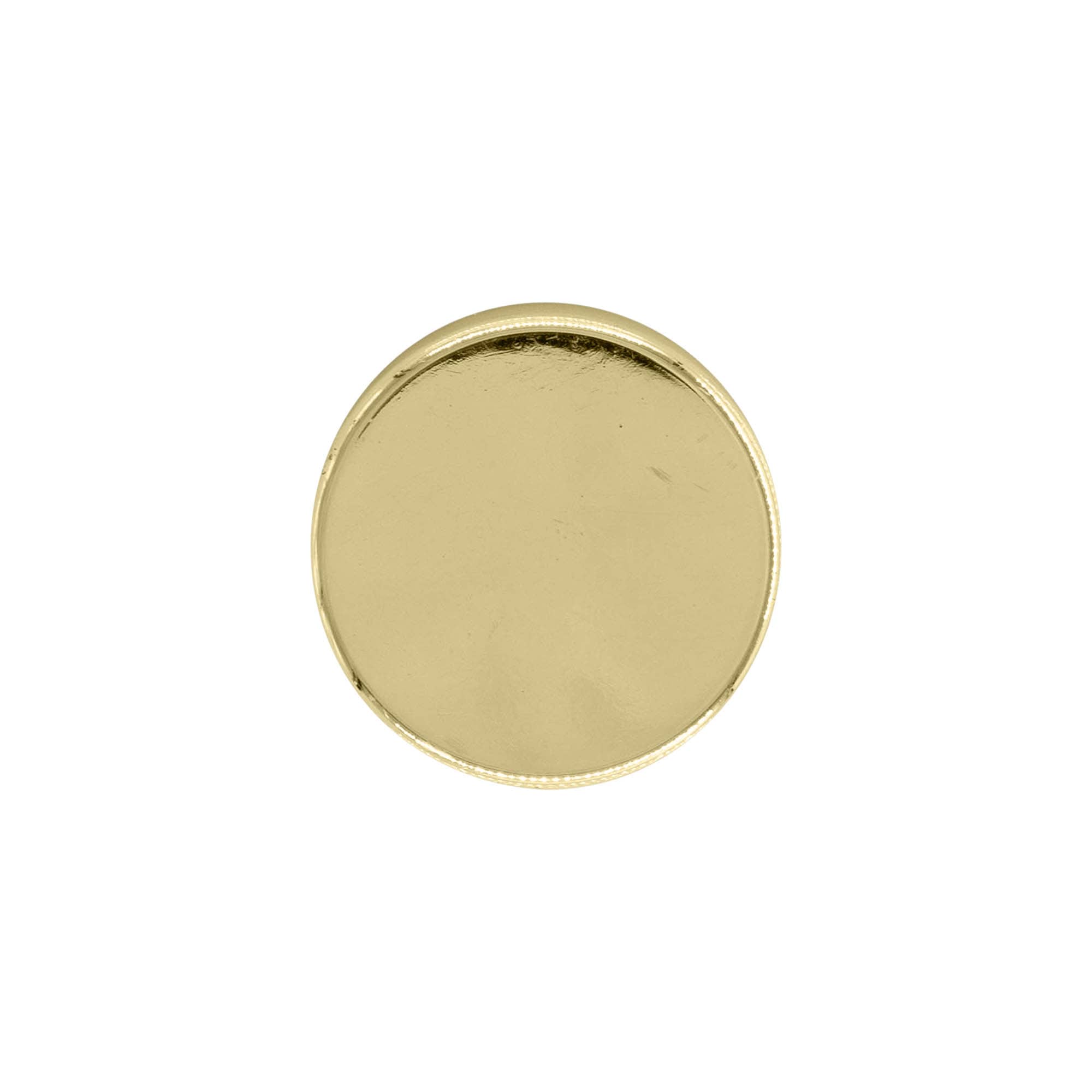 Tapa roscada, plástico ABS, dorada, para boca: GPI 33/400